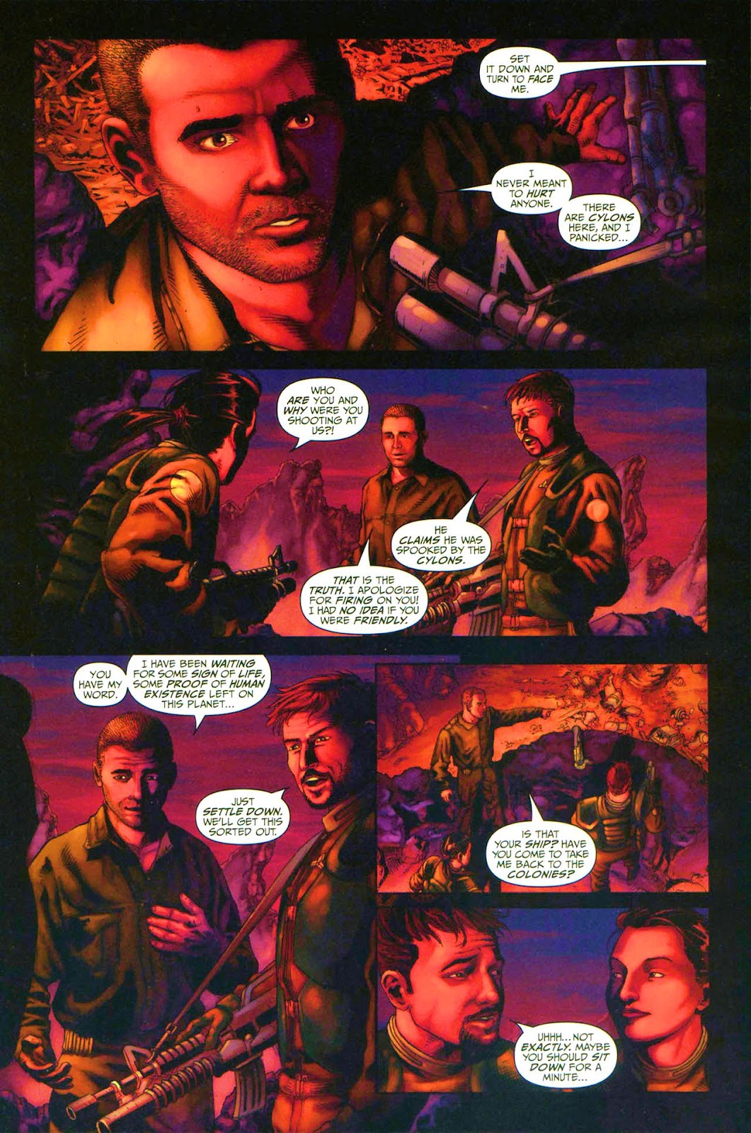Battlestar Galactica: Season Zero issue 1 - Page 21