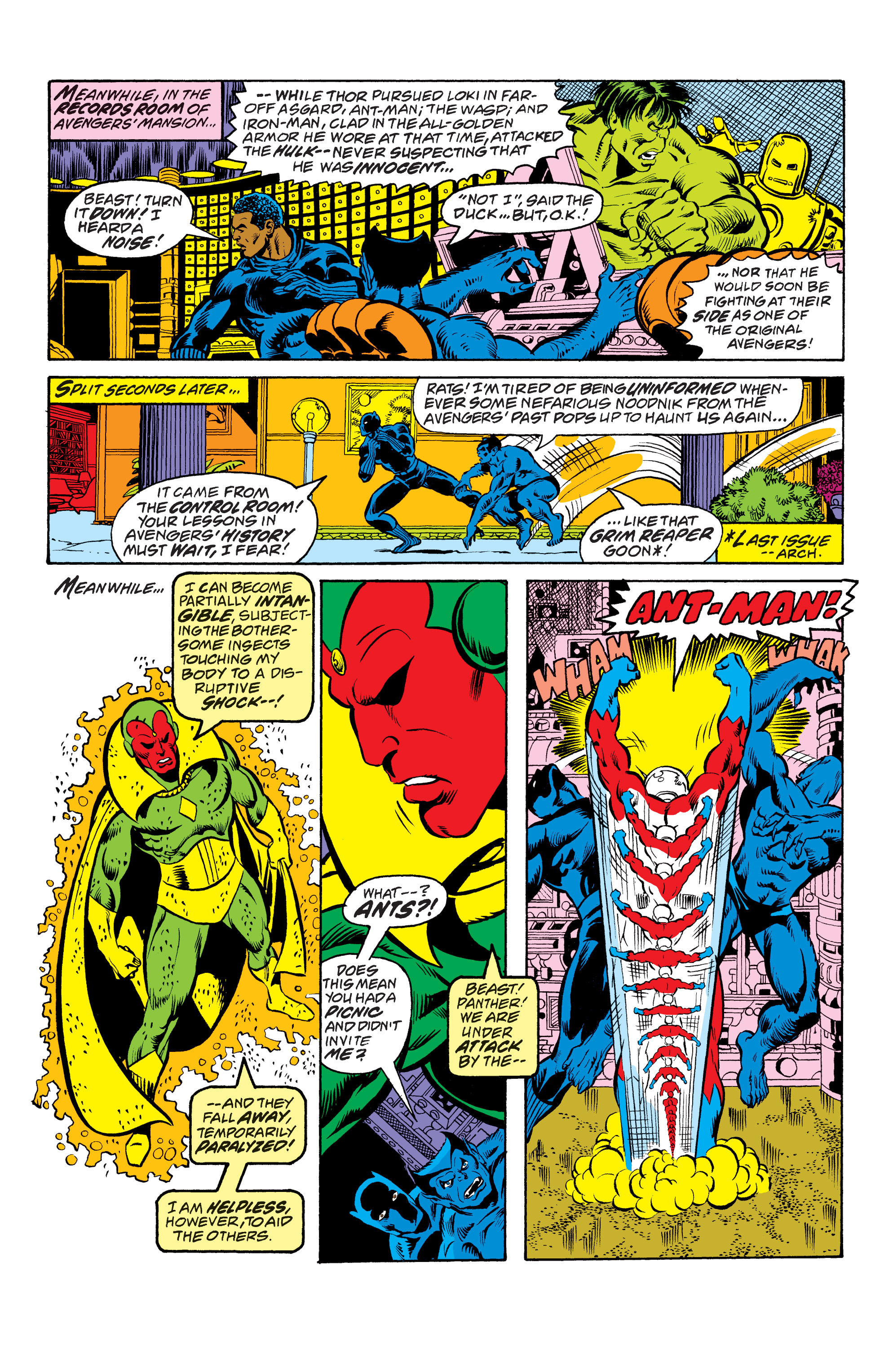 Read online Marvel Masterworks: The Avengers comic -  Issue # TPB 16 (Part 3) - 64