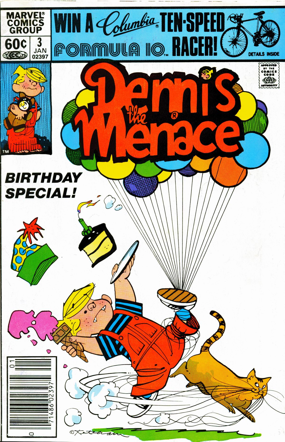 Read online Dennis the Menace comic -  Issue #3 - 1