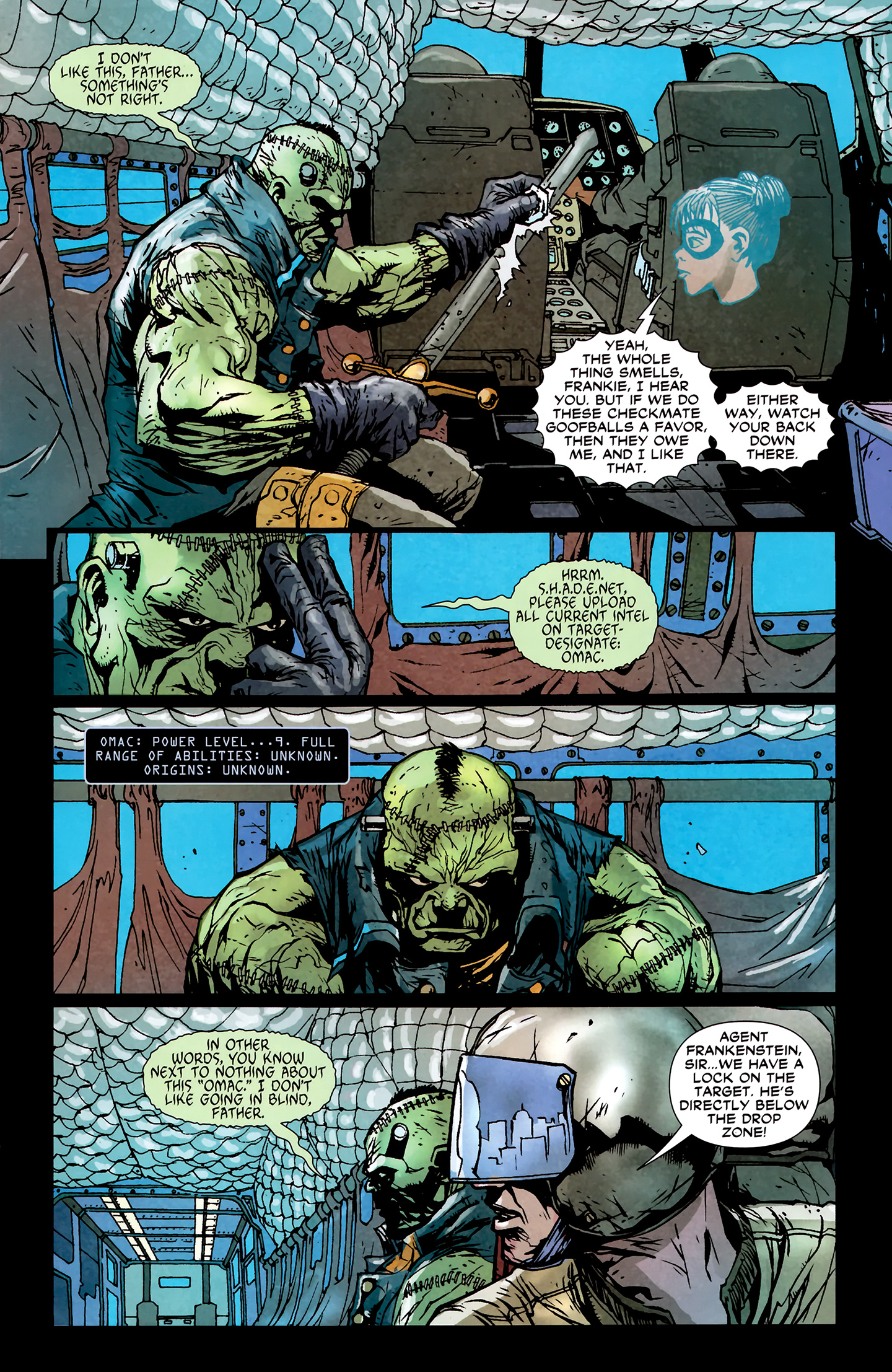 Read online Frankenstein, Agent of S.H.A.D.E. comic -  Issue #5 - 6