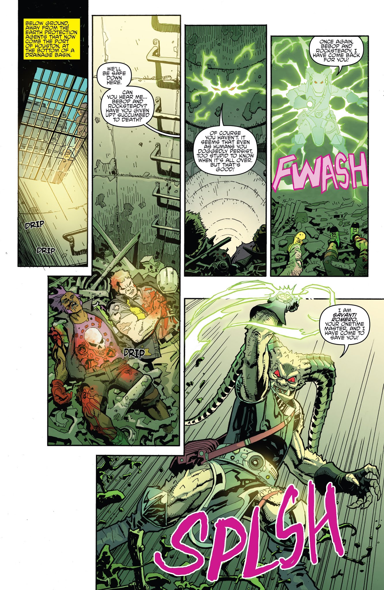 Read online Teenage Mutant Ninja Turtles: Bebop & Rocksteady Hit the Road comic -  Issue #3 - 3