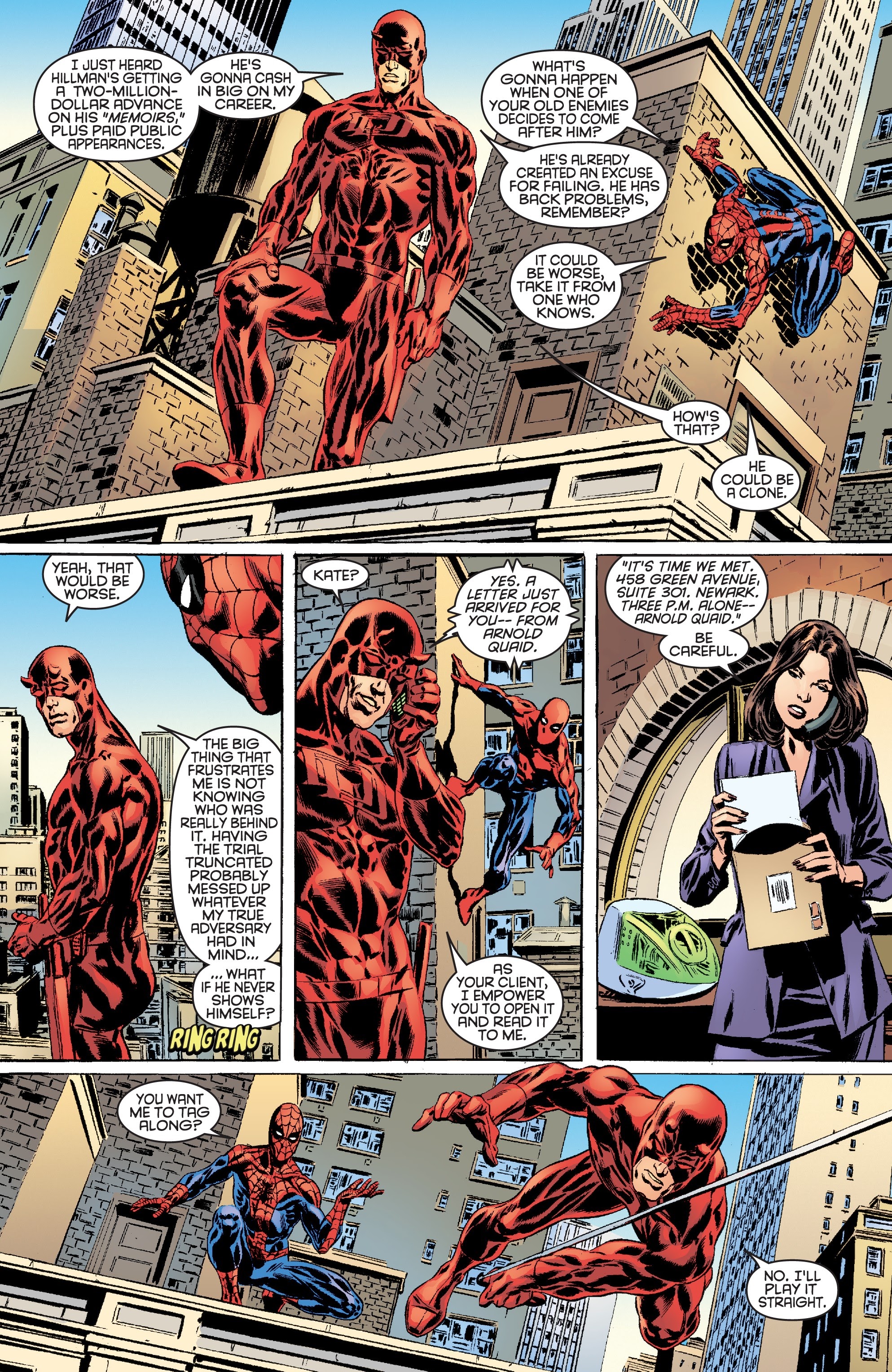 Read online Marvel Knights Daredevil by Bendis, Jenkins, Gale & Mack: Unusual Suspects comic -  Issue # TPB (Part 3) - 96
