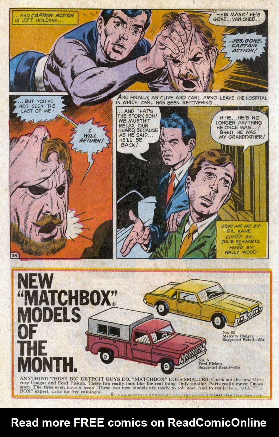 Read online Captain Action comic -  Issue #3 - 32