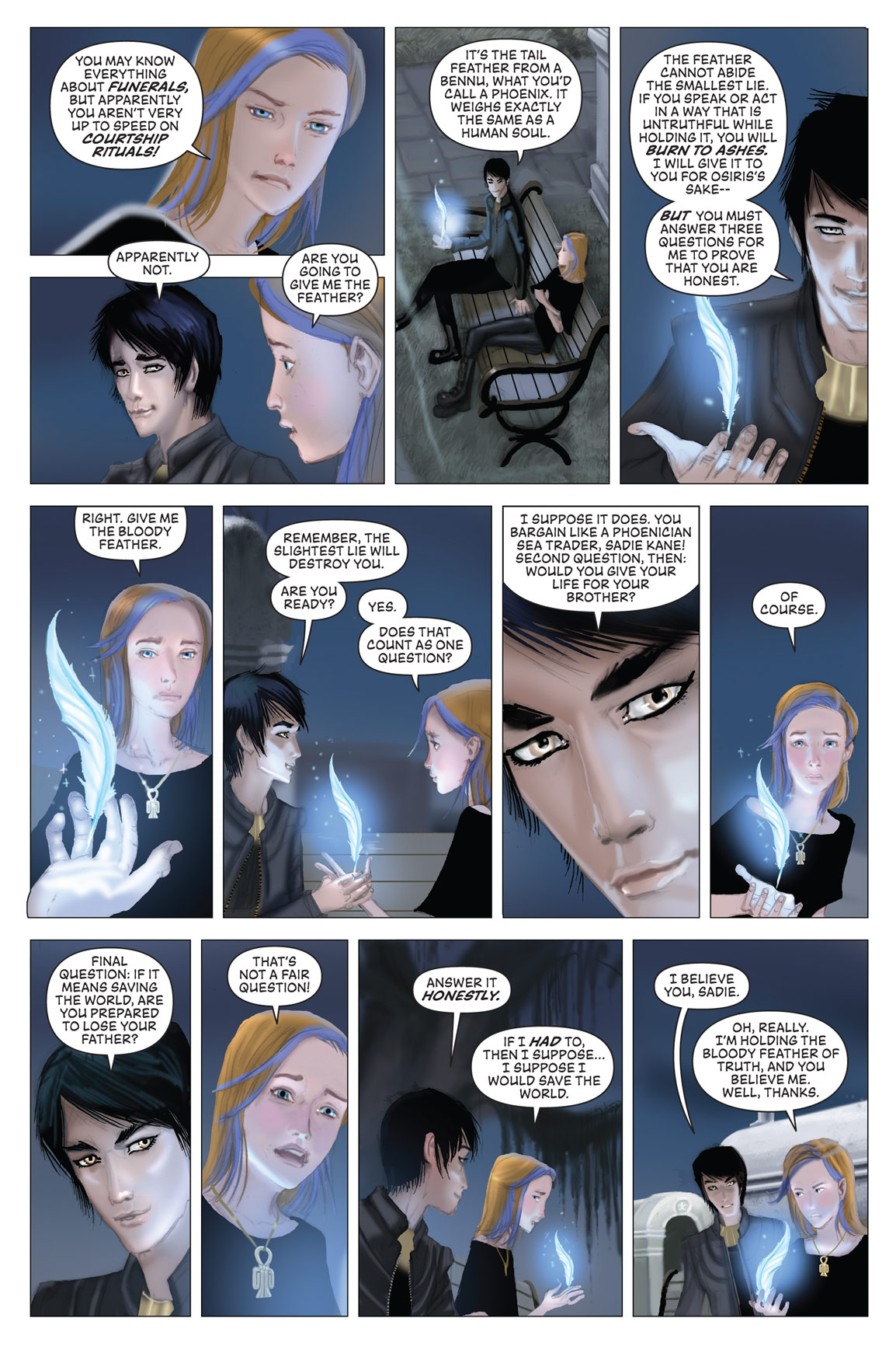 Read online The Kane Chronicles comic -  Issue # TPB 1 - 124