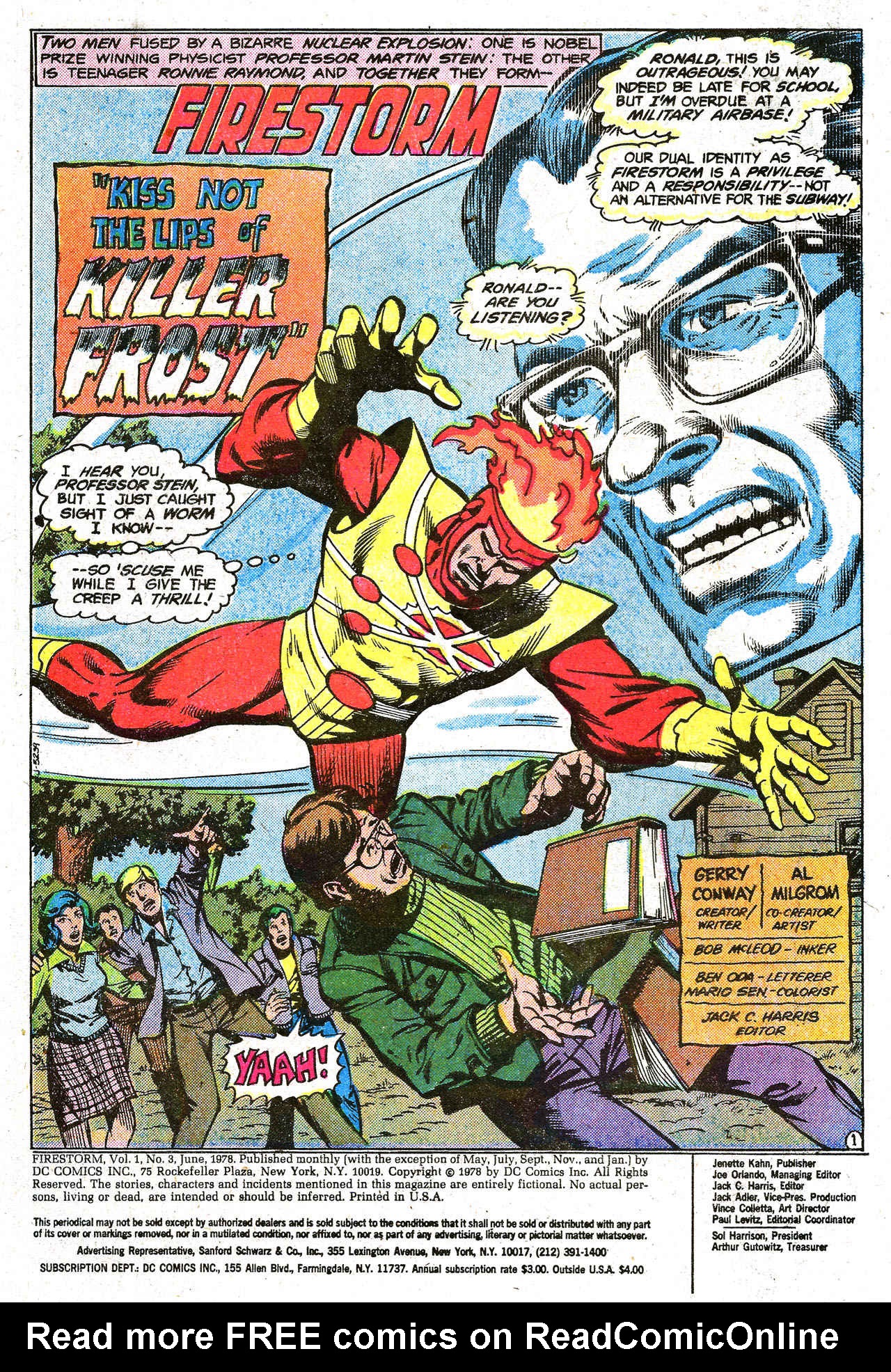 Read online Firestorm (1978) comic -  Issue #3 - 4