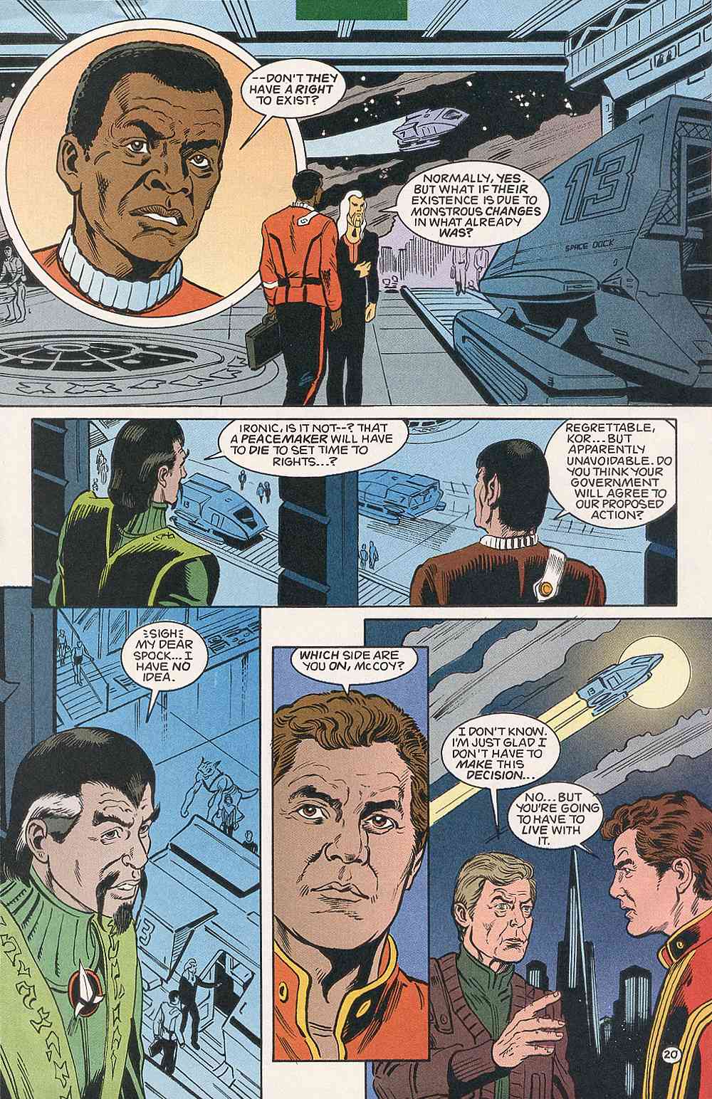 Read online Star Trek (1989) comic -  Issue #54 - 21