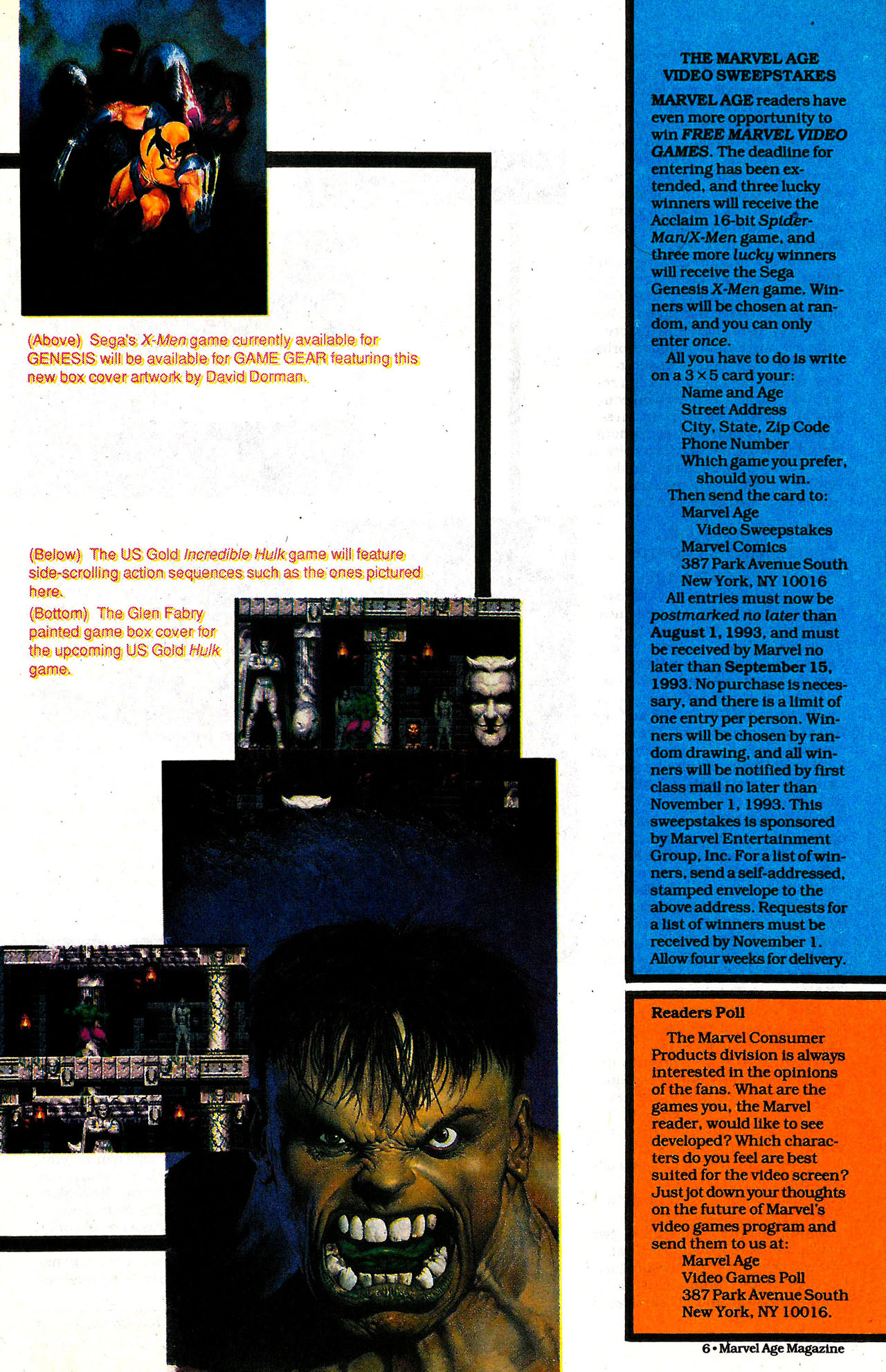 Read online Marvel Age comic -  Issue #127 - 7