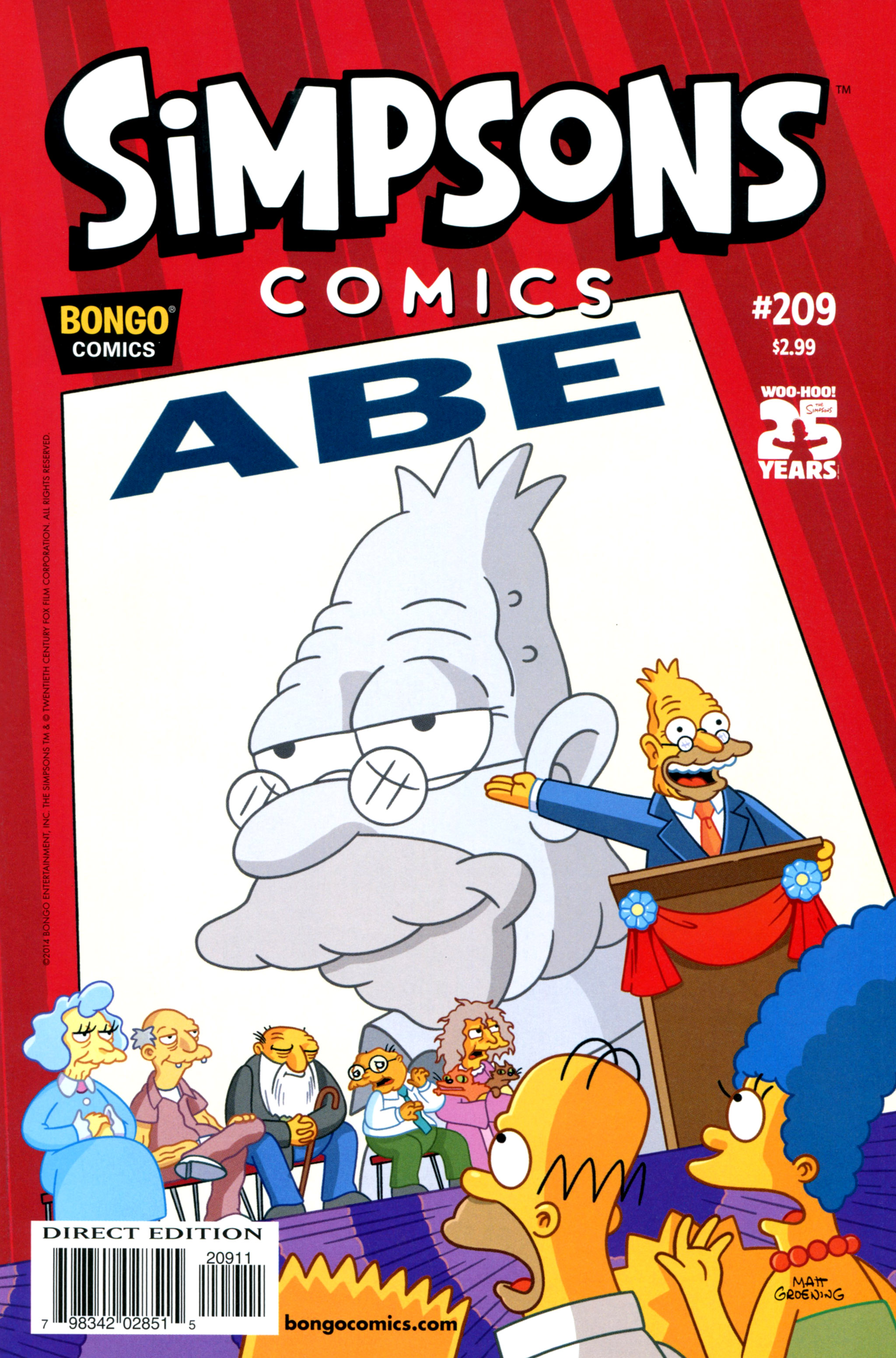 Read online Simpsons Comics comic -  Issue #209 - 1