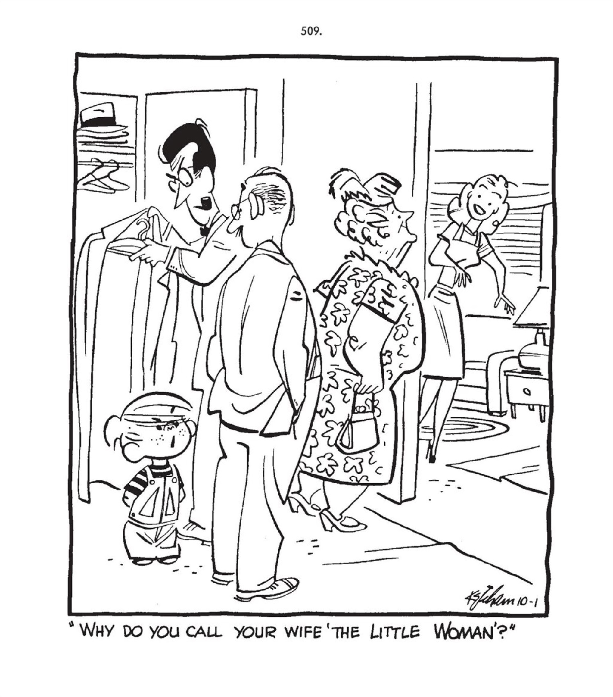 Read online Hank Ketcham's Complete Dennis the Menace comic -  Issue # TPB 1 (Part 6) - 37