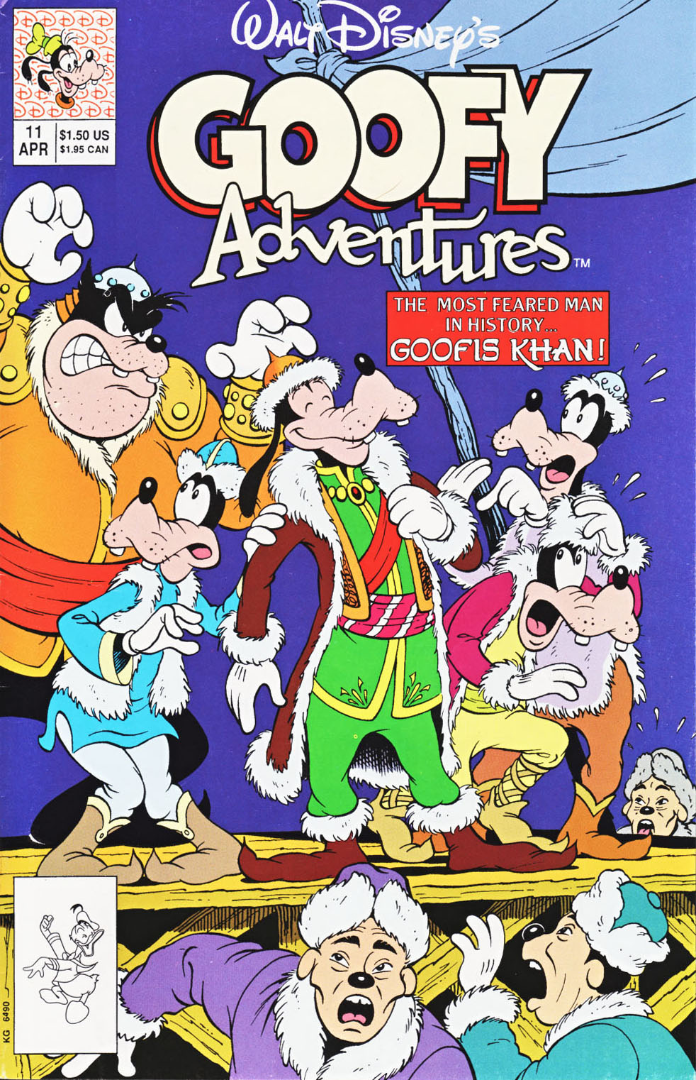 Read online Walt Disney's Goofy Adventures comic -  Issue #11 - 1