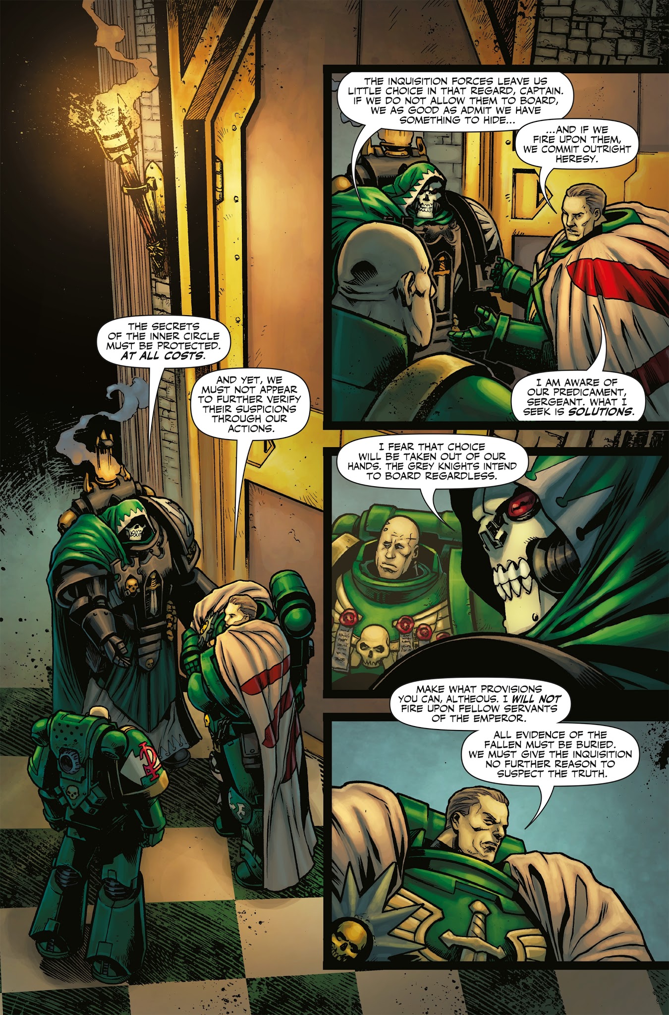 Read online Warhammer 40,000: Will of Iron comic -  Issue #10 - 9