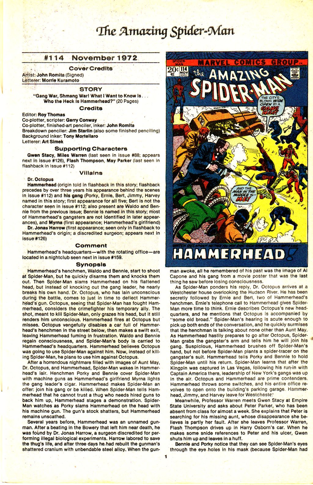 Read online The Official Marvel Index to The Amazing Spider-Man comic -  Issue #5 - 3
