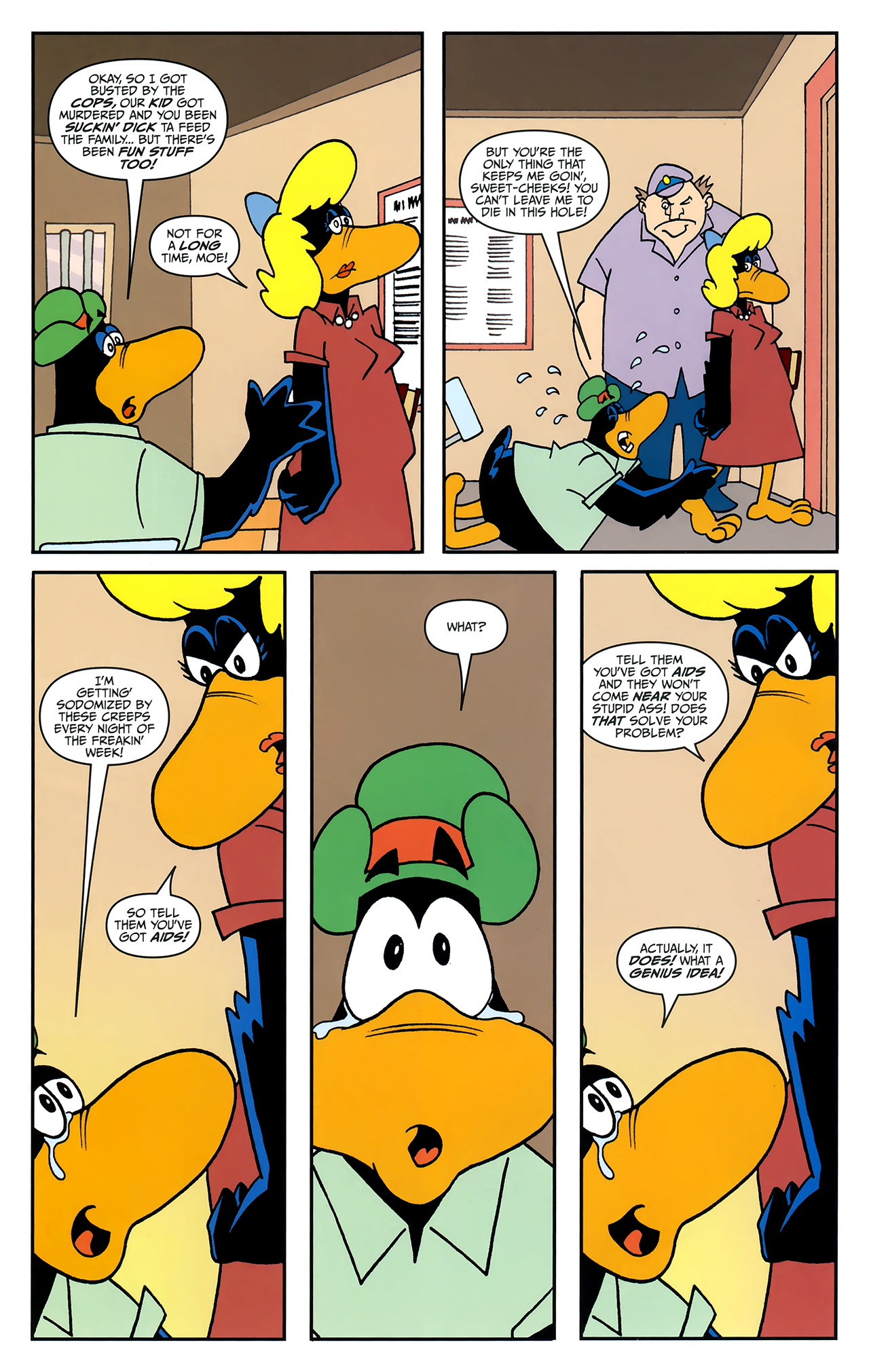 Read online Mark Millar's The Unfunnies comic -  Issue #4 - 6