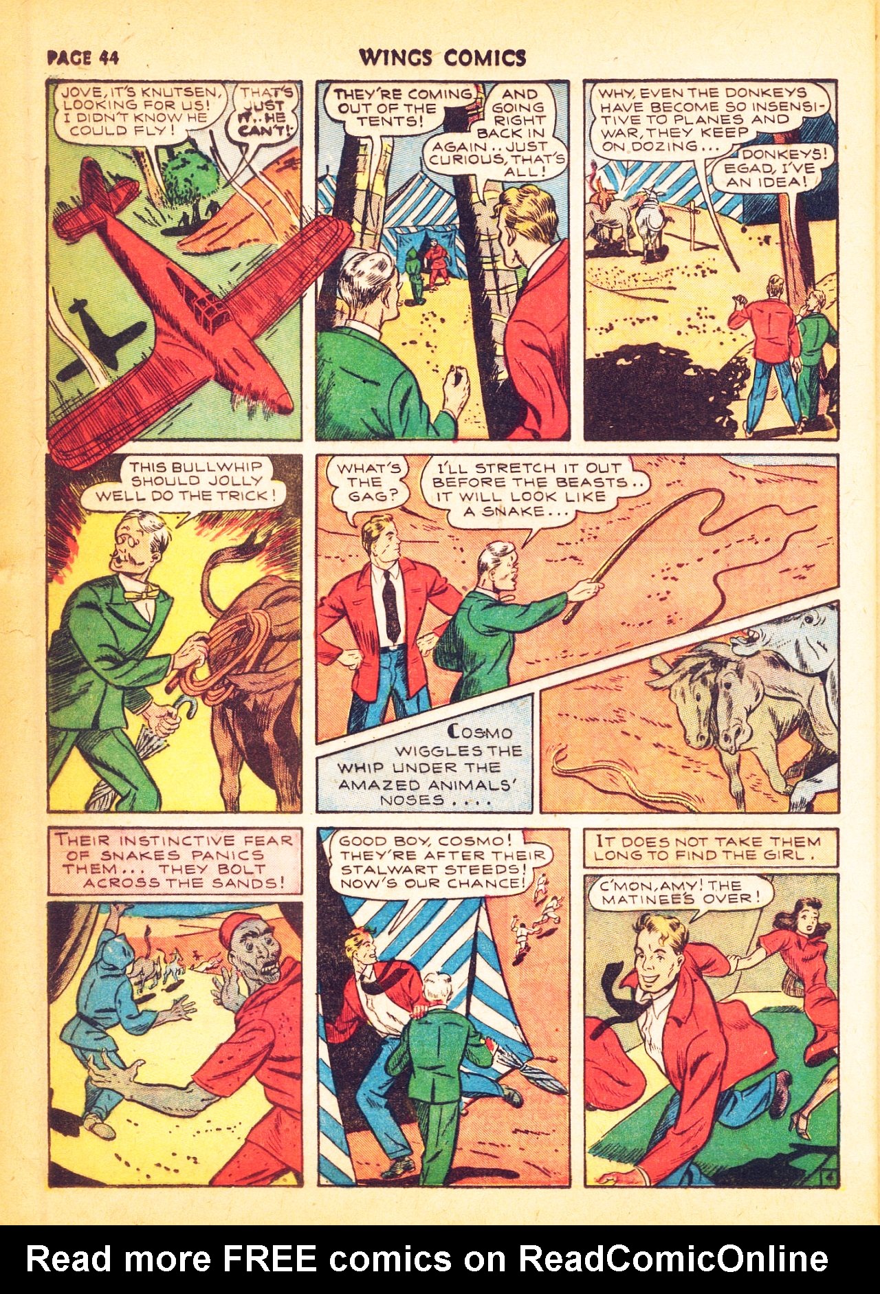 Read online Wings Comics comic -  Issue #4 - 46