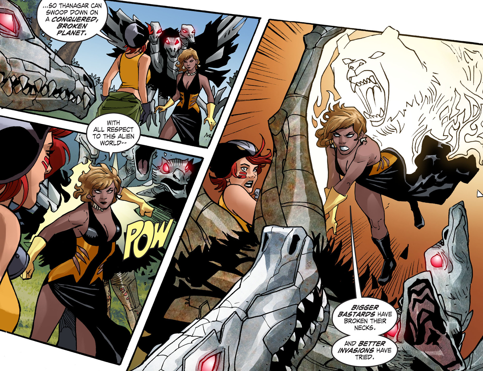 Read online DC Comics: Bombshells comic -  Issue #70 - 8