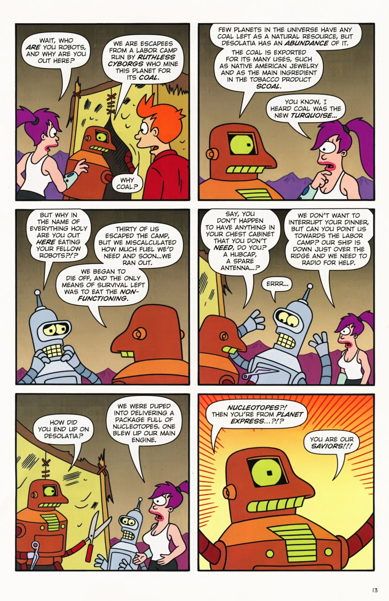 Read online Futurama Comics comic -  Issue #53 - 12