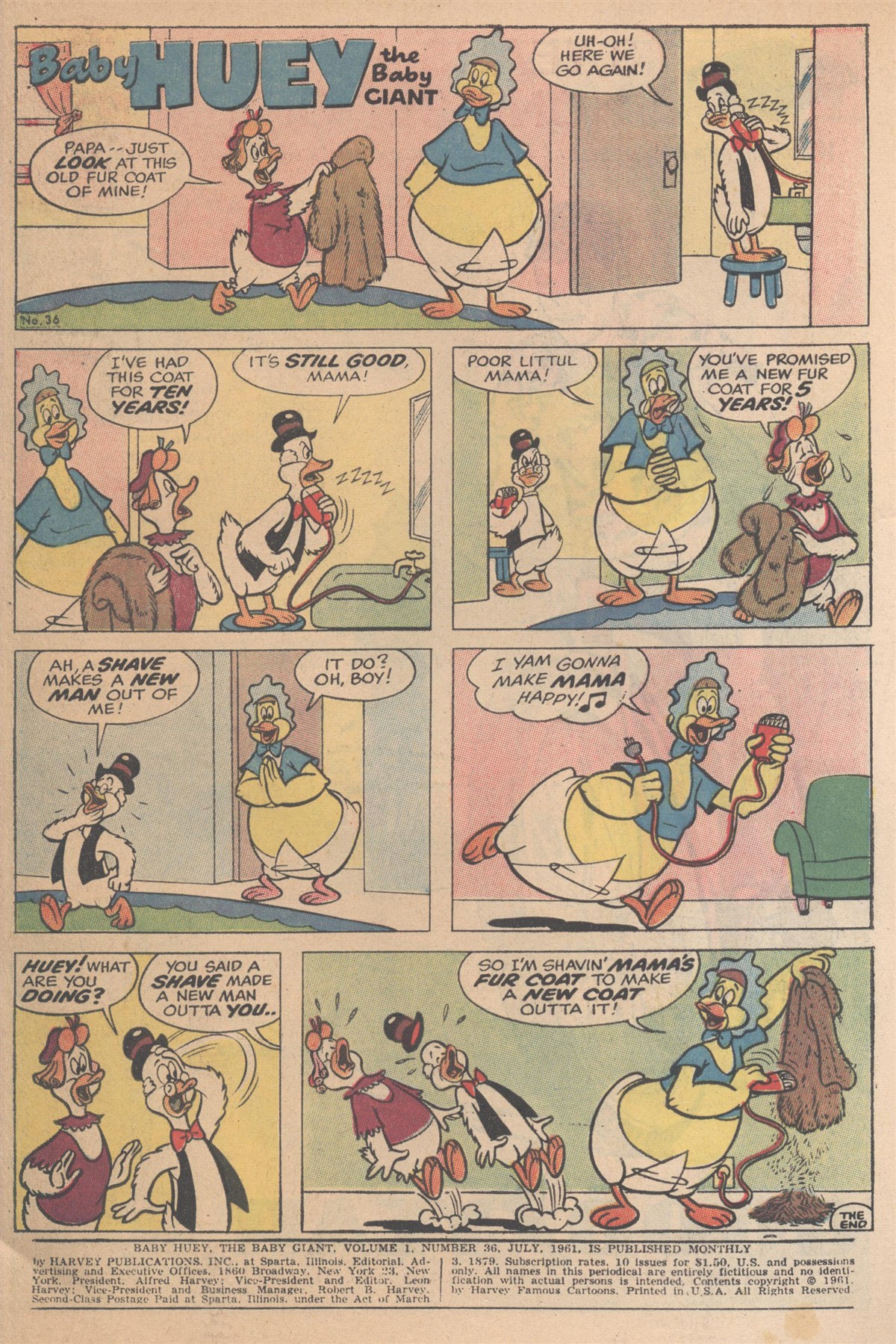 Read online Baby Huey, the Baby Giant comic -  Issue #36 - 3