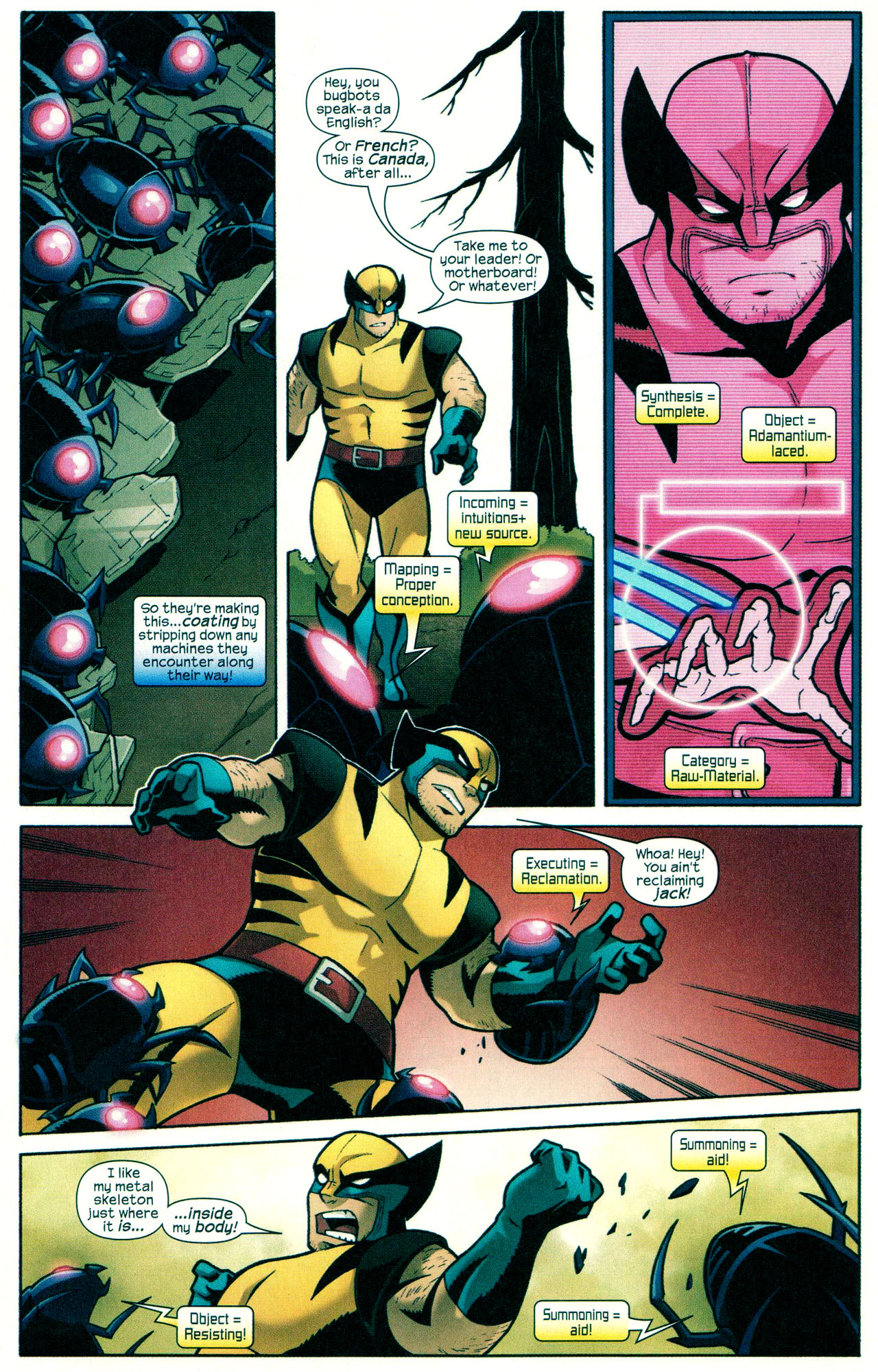 Read online Free Comic Book Day 2009 (Wolverine: Origin of an X-Man) comic -  Issue # Full - 9