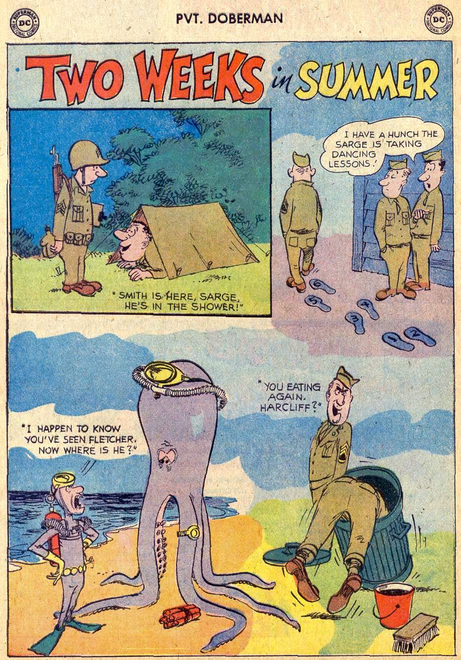 Read online Sgt. Bilko's Pvt. Doberman comic -  Issue #11 - 12