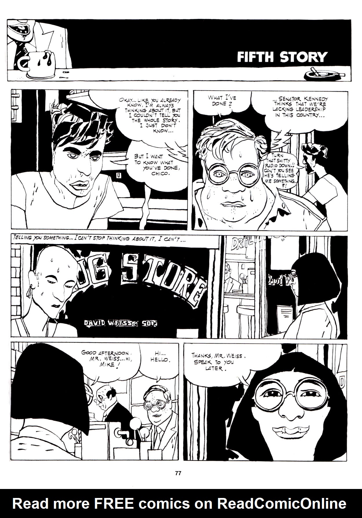 Read online Joe's Bar comic -  Issue # TPB - 74