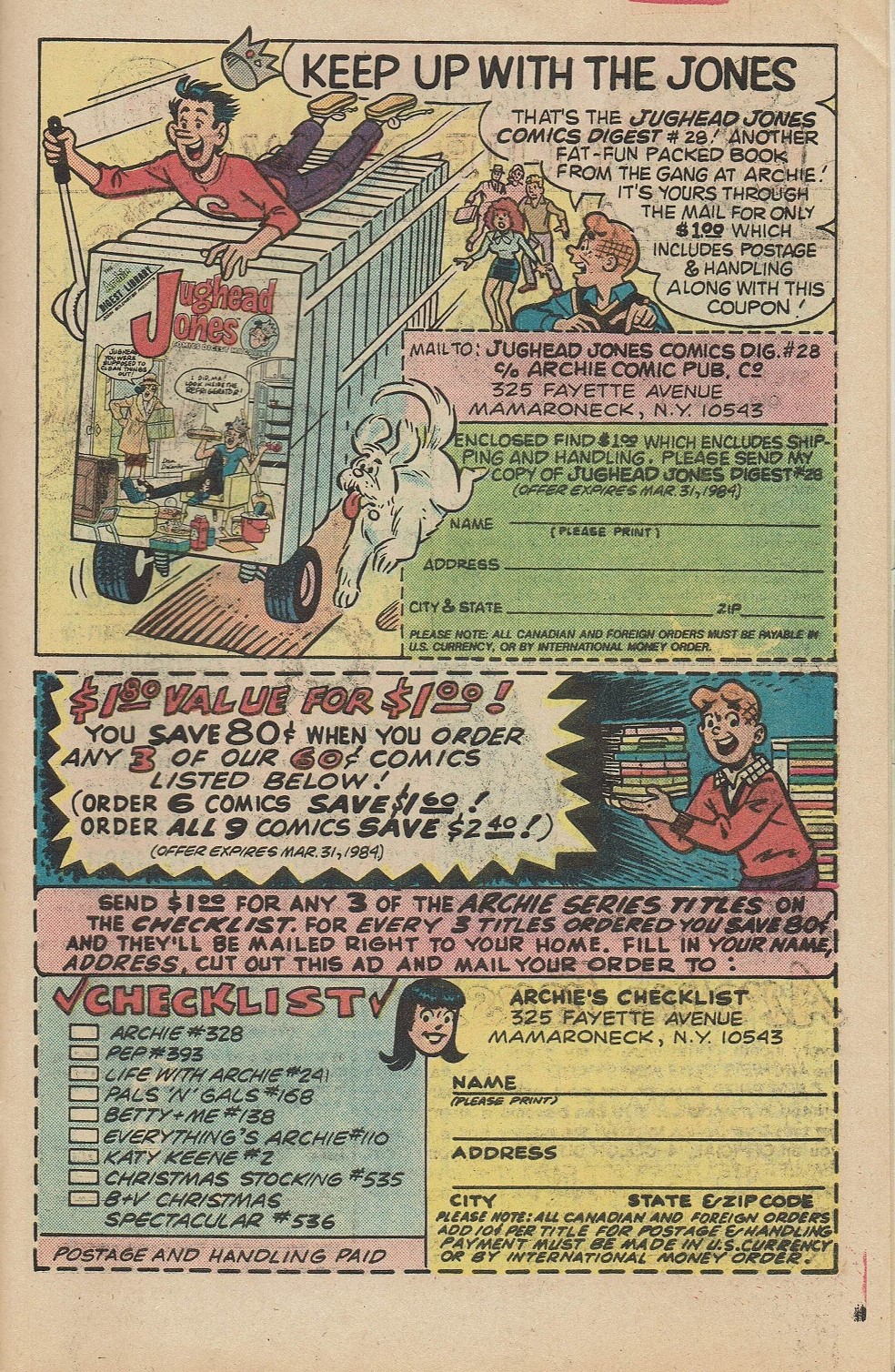 Read online Jughead (1965) comic -  Issue #332 - 27