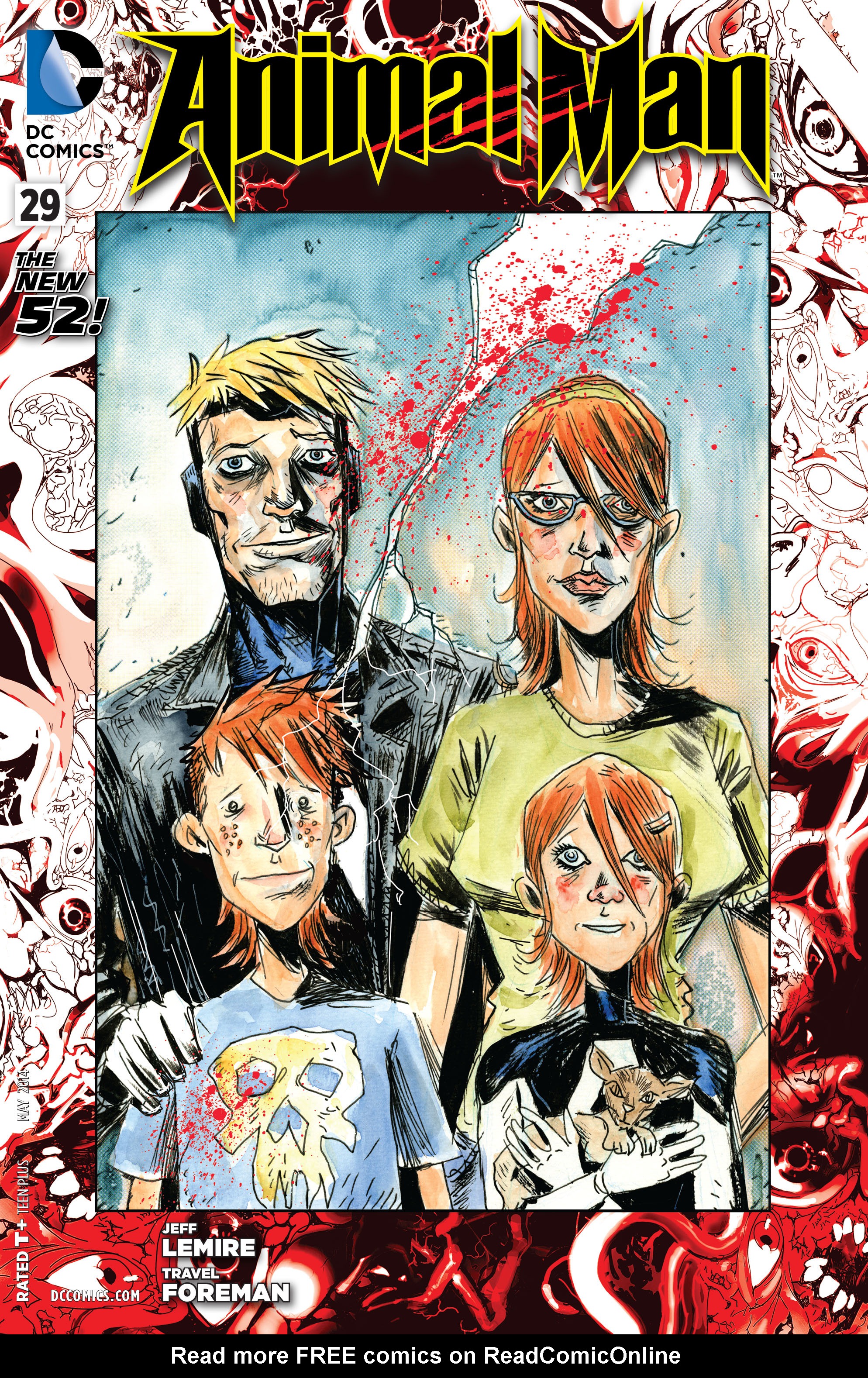 Read online Animal Man (2011) comic -  Issue #29 - 1