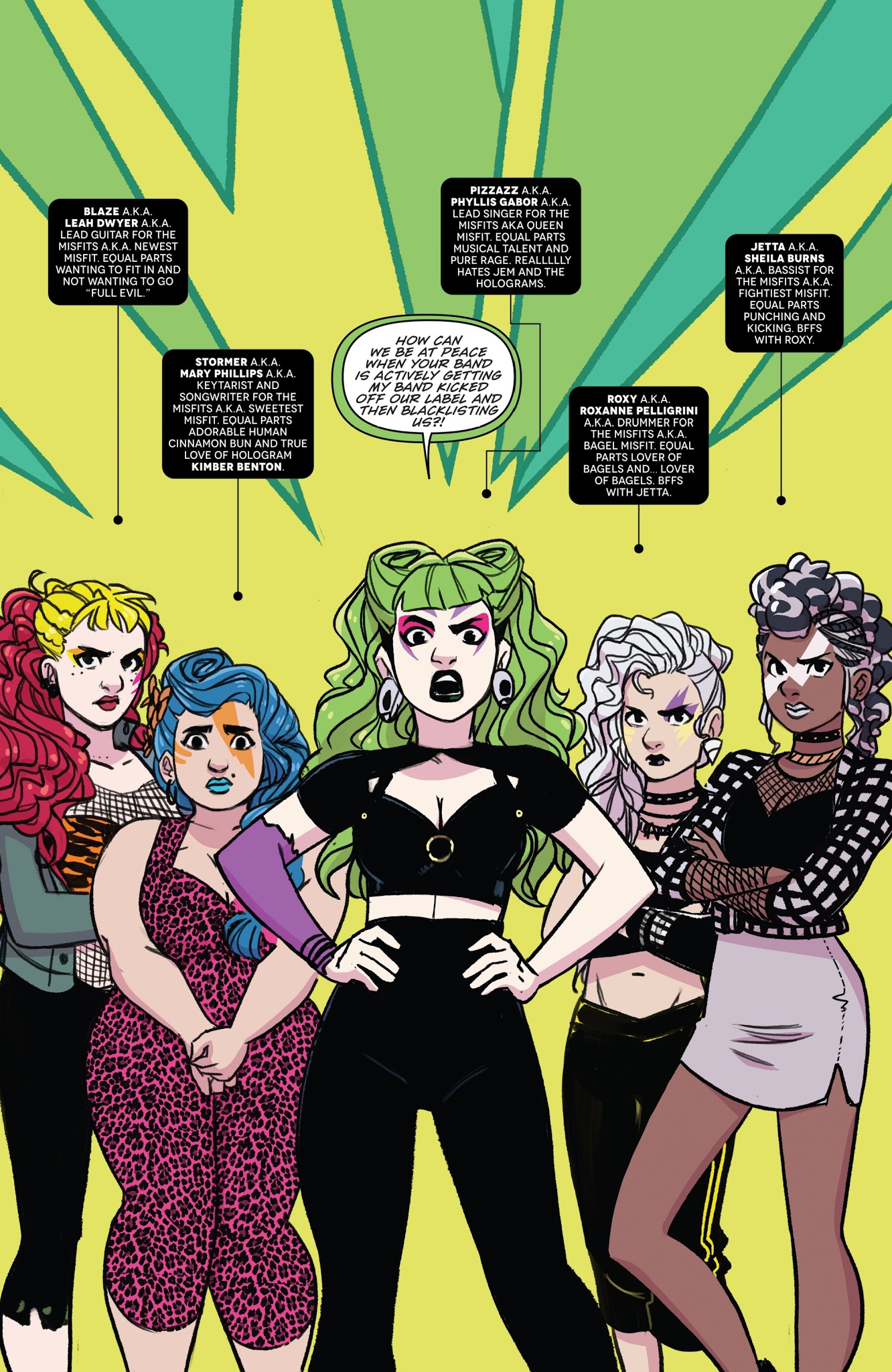 Read online Jem and the Holograms: Dimensions comic -  Issue #1 - 33