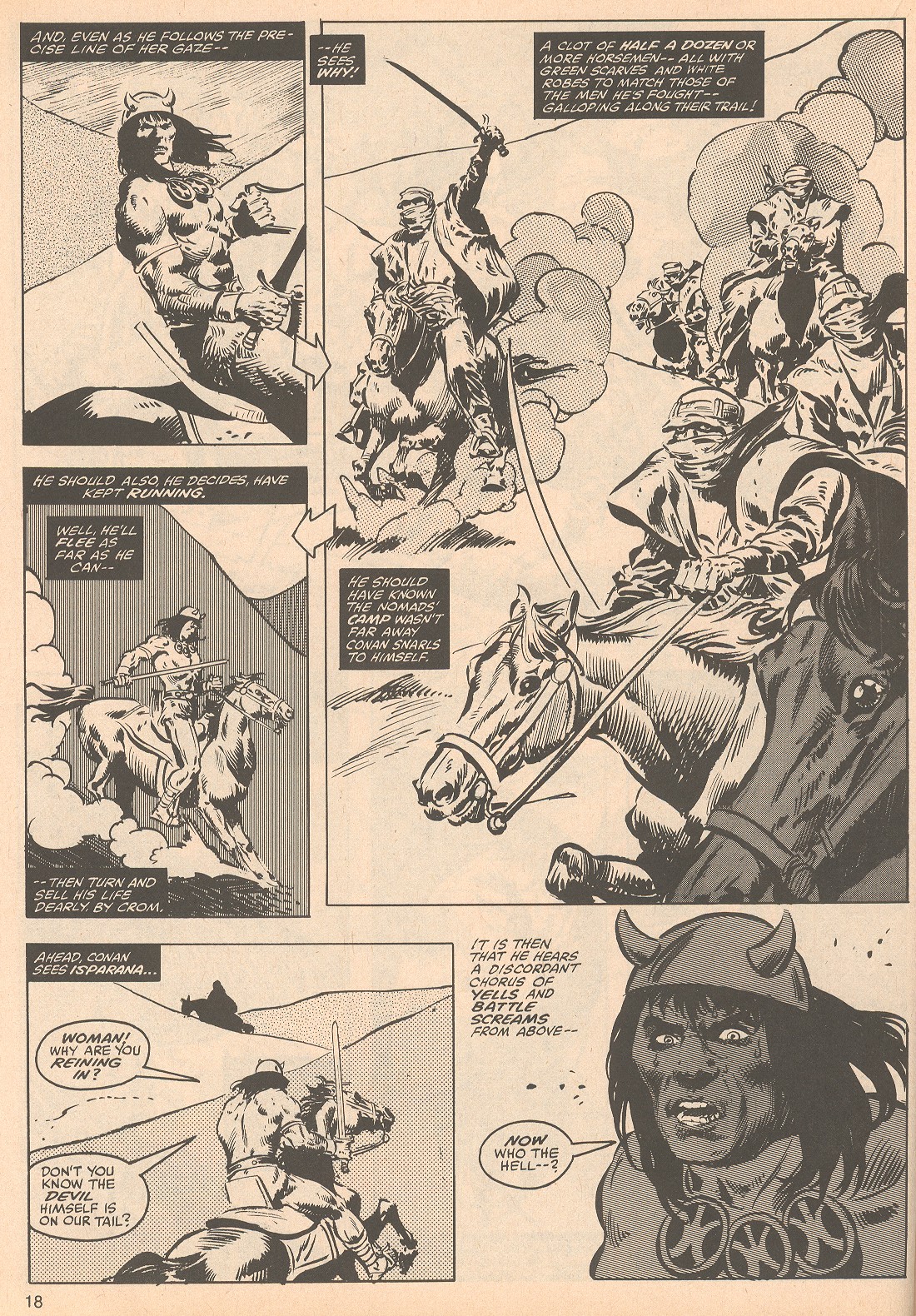 Read online The Savage Sword Of Conan comic -  Issue #57 - 18