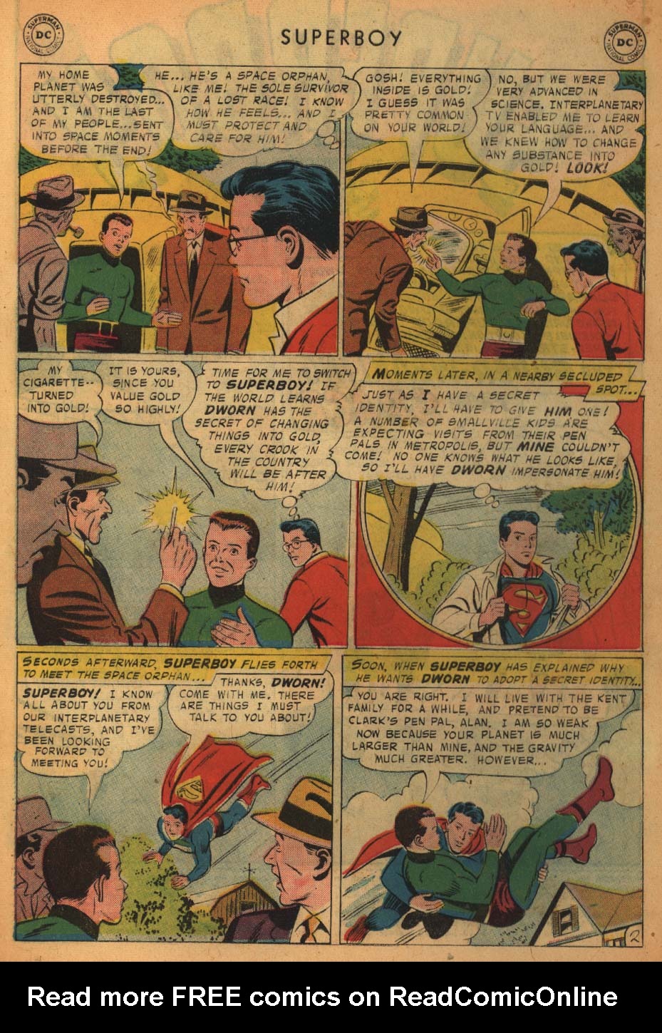 Superboy (1949) 65 Page 2