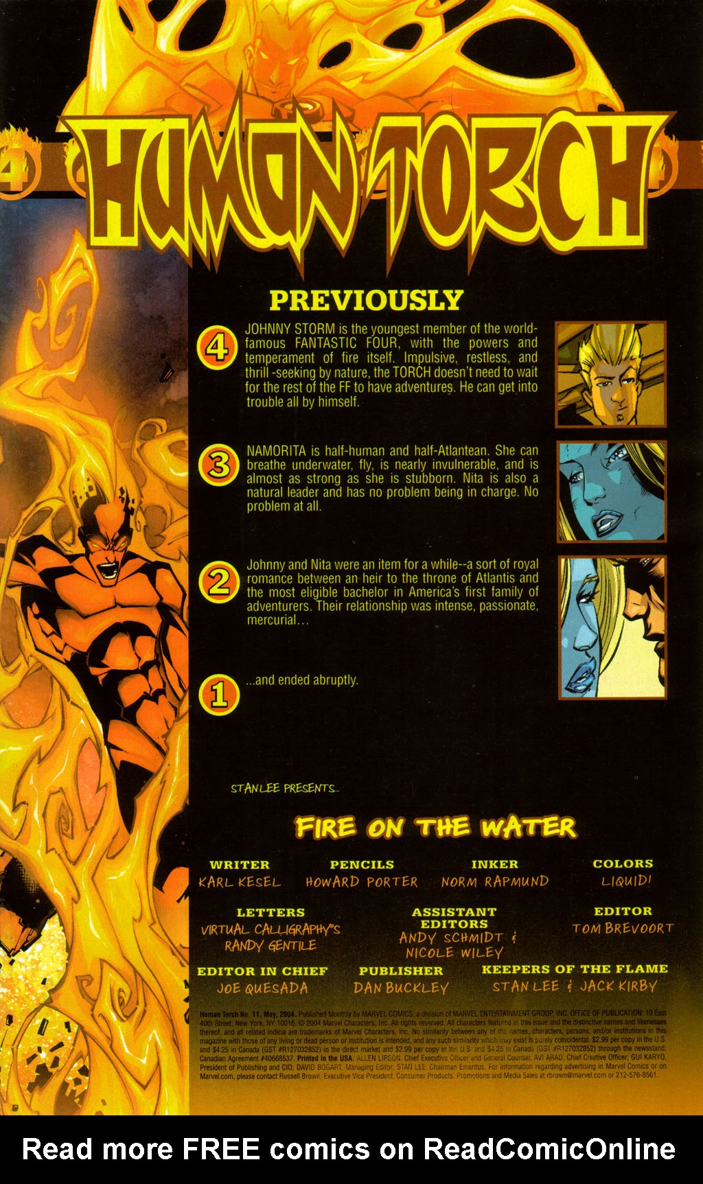 Read online Human Torch comic -  Issue #11 - 2