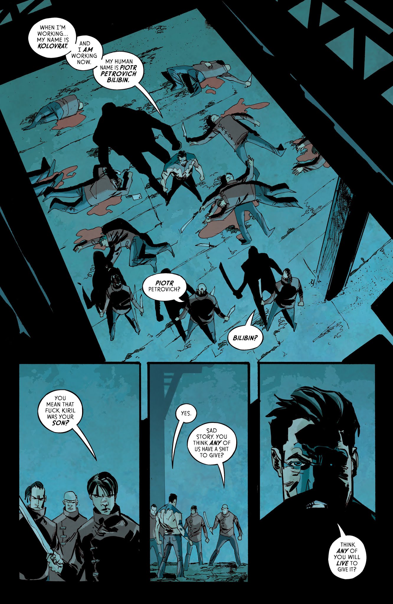 Read online Crude comic -  Issue #4 - 5