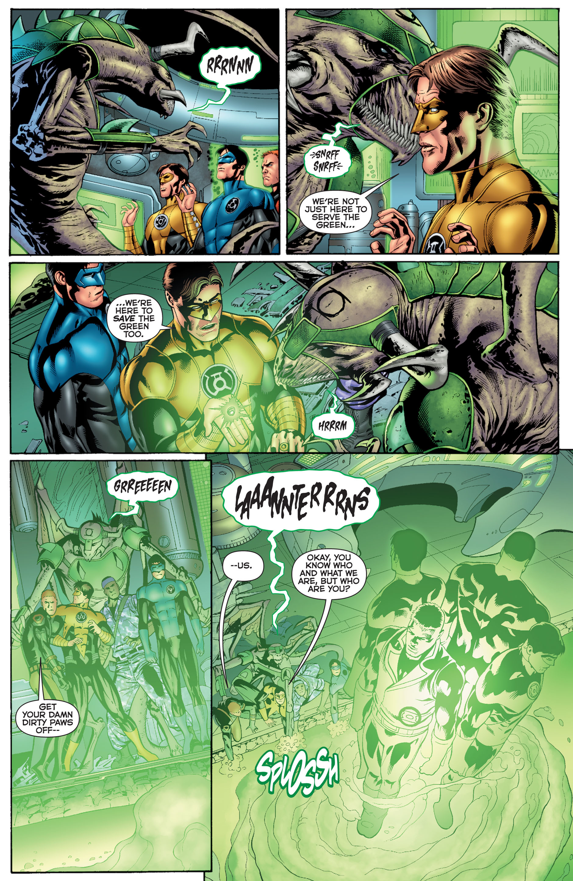 Read online Green Lantern: War of the Green Lanterns (2011) comic -  Issue # TPB - 143