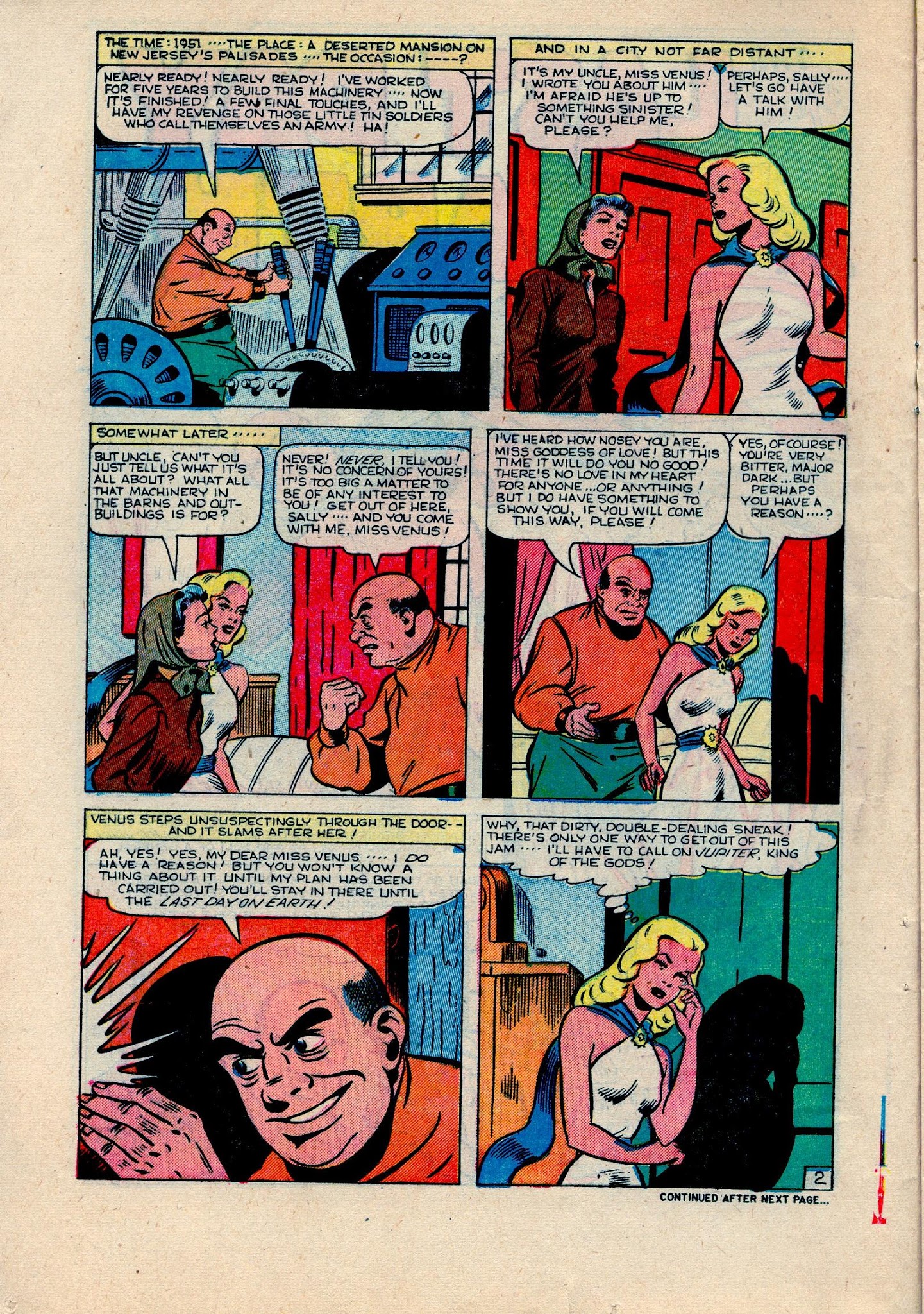 Read online Venus (1948) comic -  Issue #13 - 14