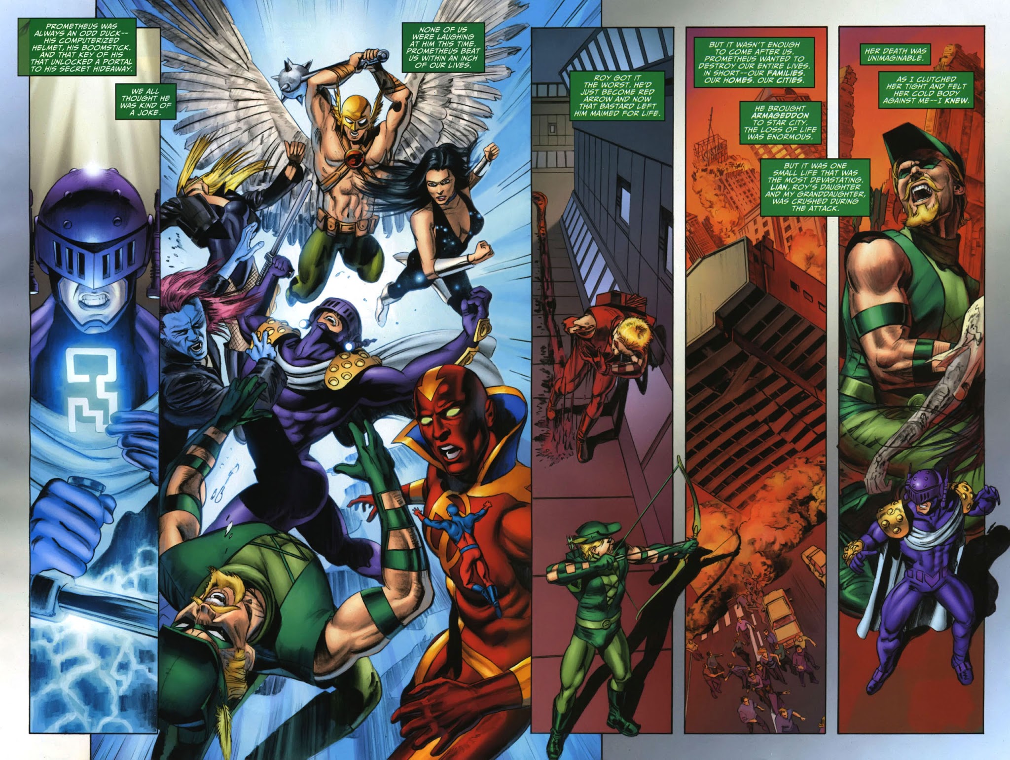 Read online Justice League: The Rise & Fall Special comic -  Issue # Full - 6