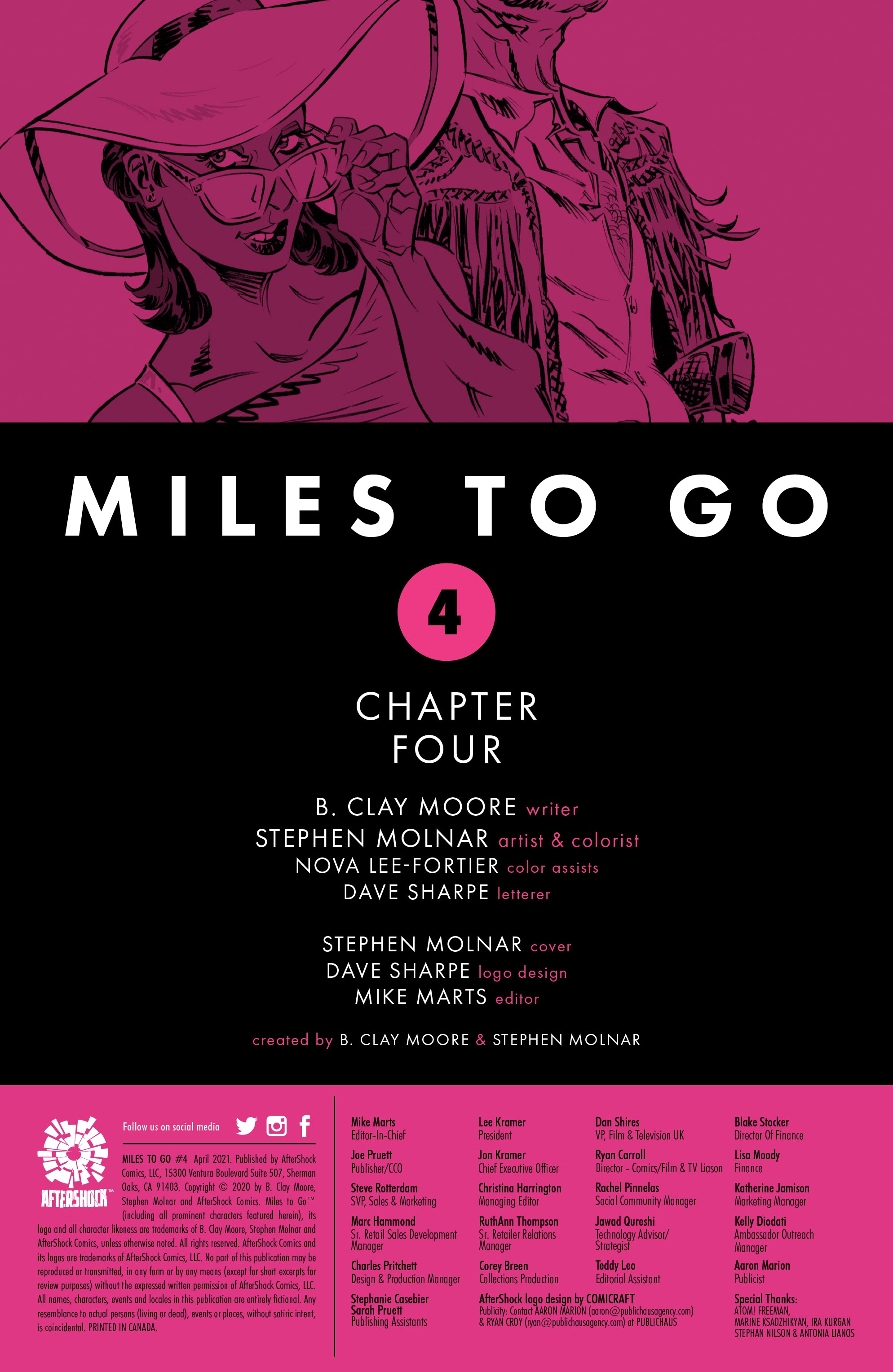 Read online Miles to Go comic -  Issue #4 - 2