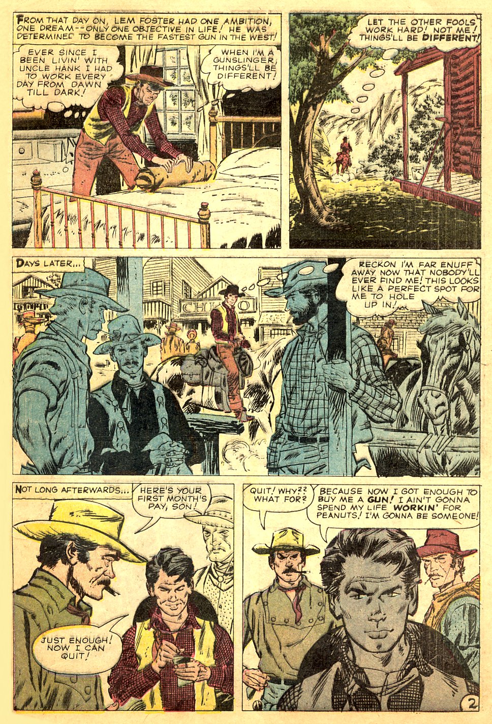 Read online Gunsmoke Western comic -  Issue #63 - 29