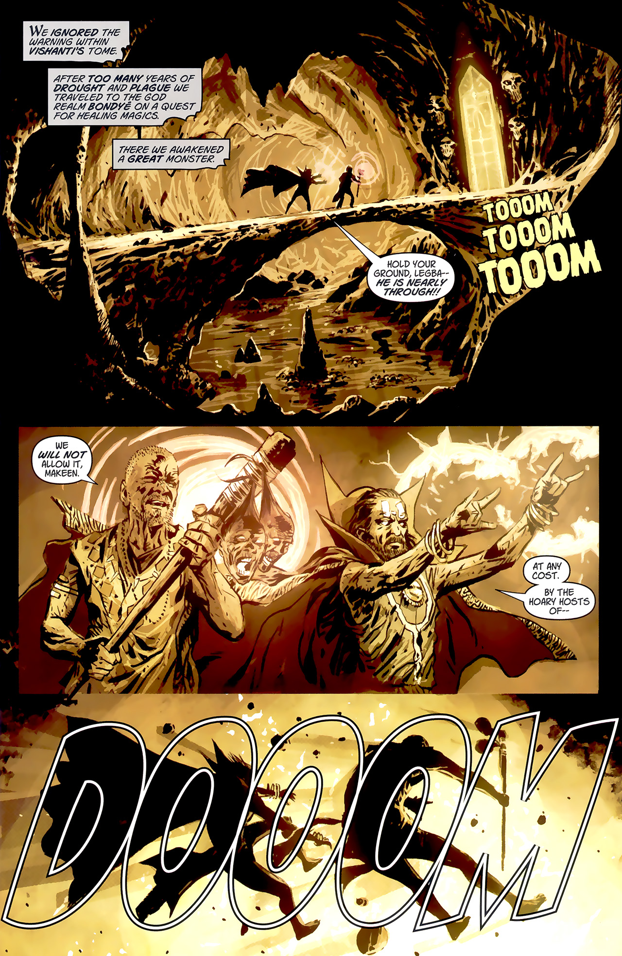 Read online Doctor Voodoo: Avenger of the Supernatural comic -  Issue #3 - 2