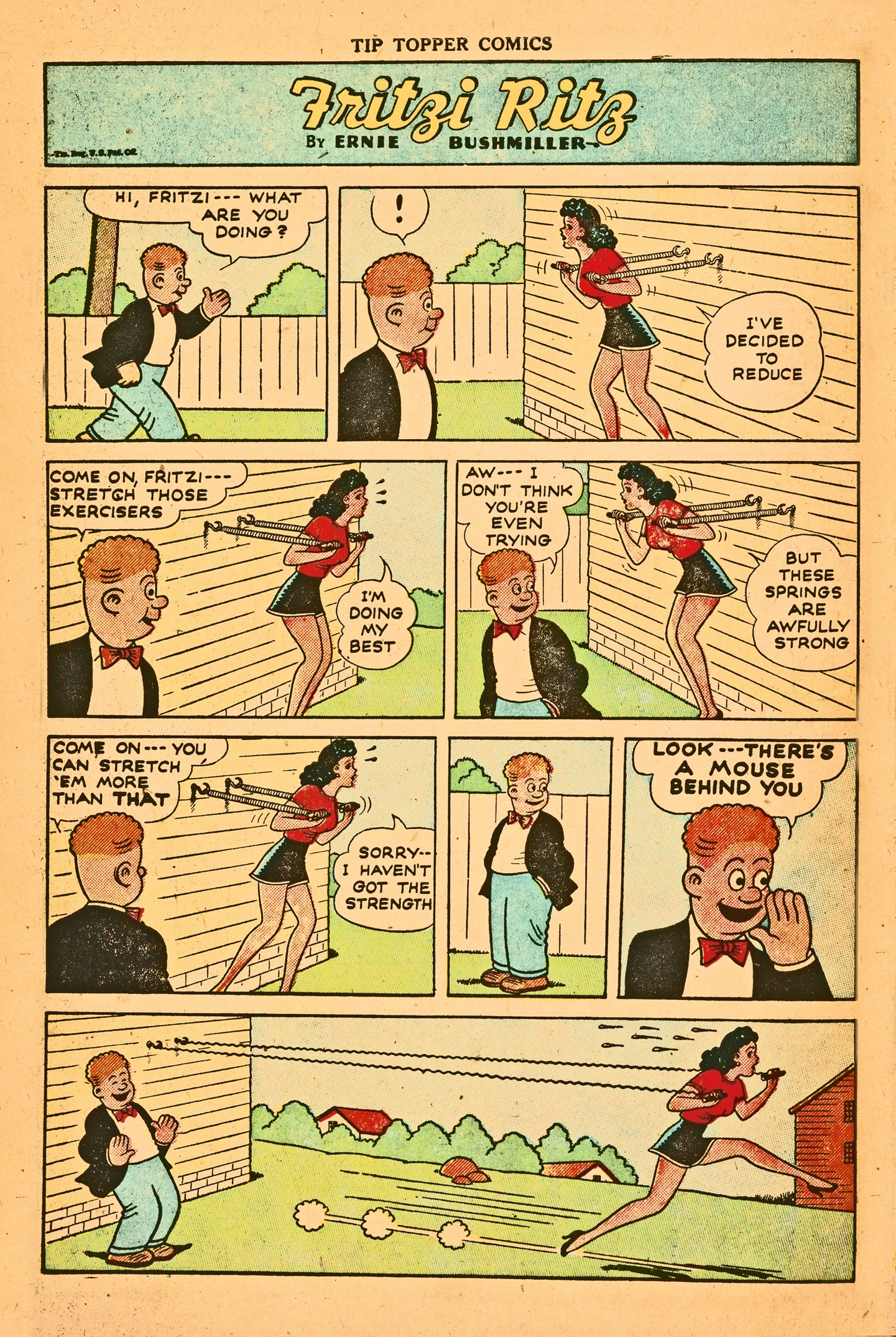Read online Tip Topper Comics comic -  Issue #3 - 8