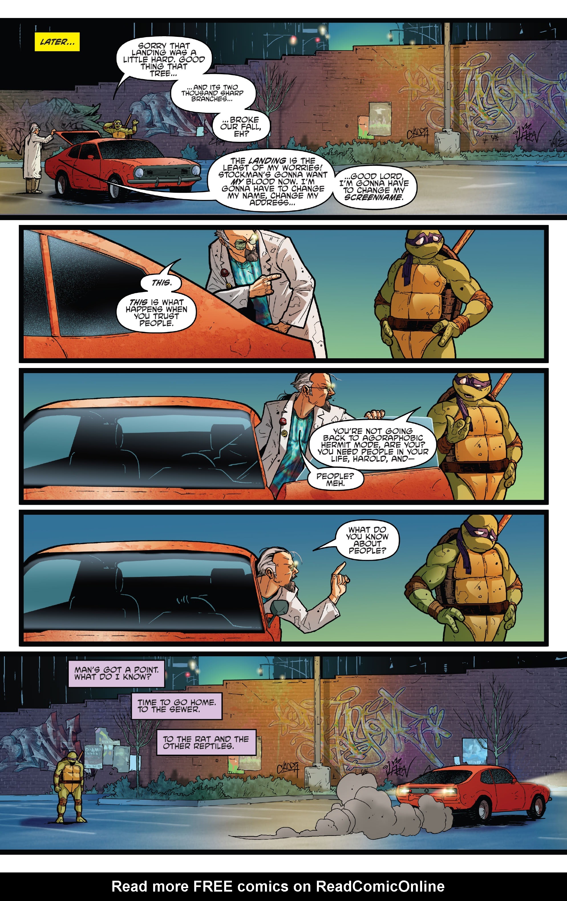 Read online TMNT: Best of Donatello comic -  Issue # TPB - 53
