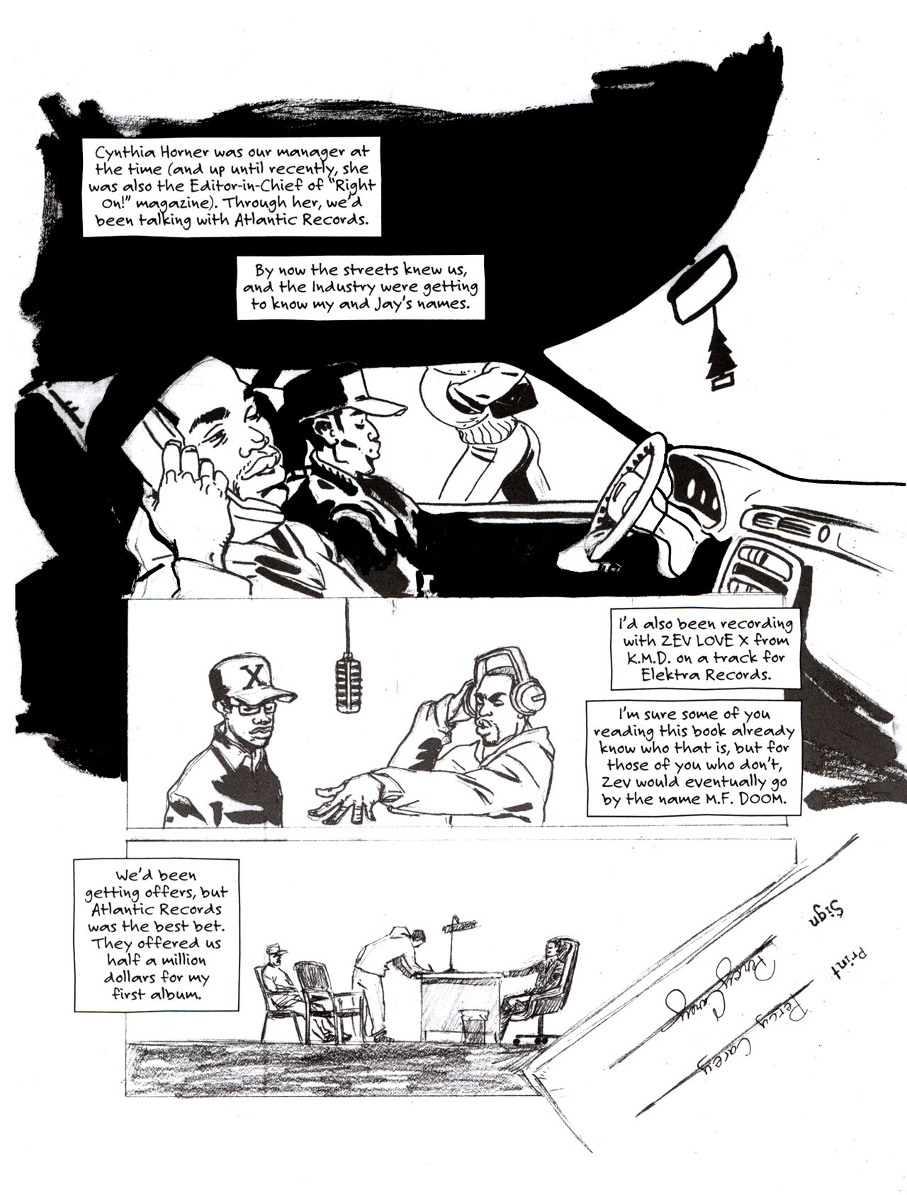 Read online Sentences: The Life of M.F. Grimm comic -  Issue # TPB - 62