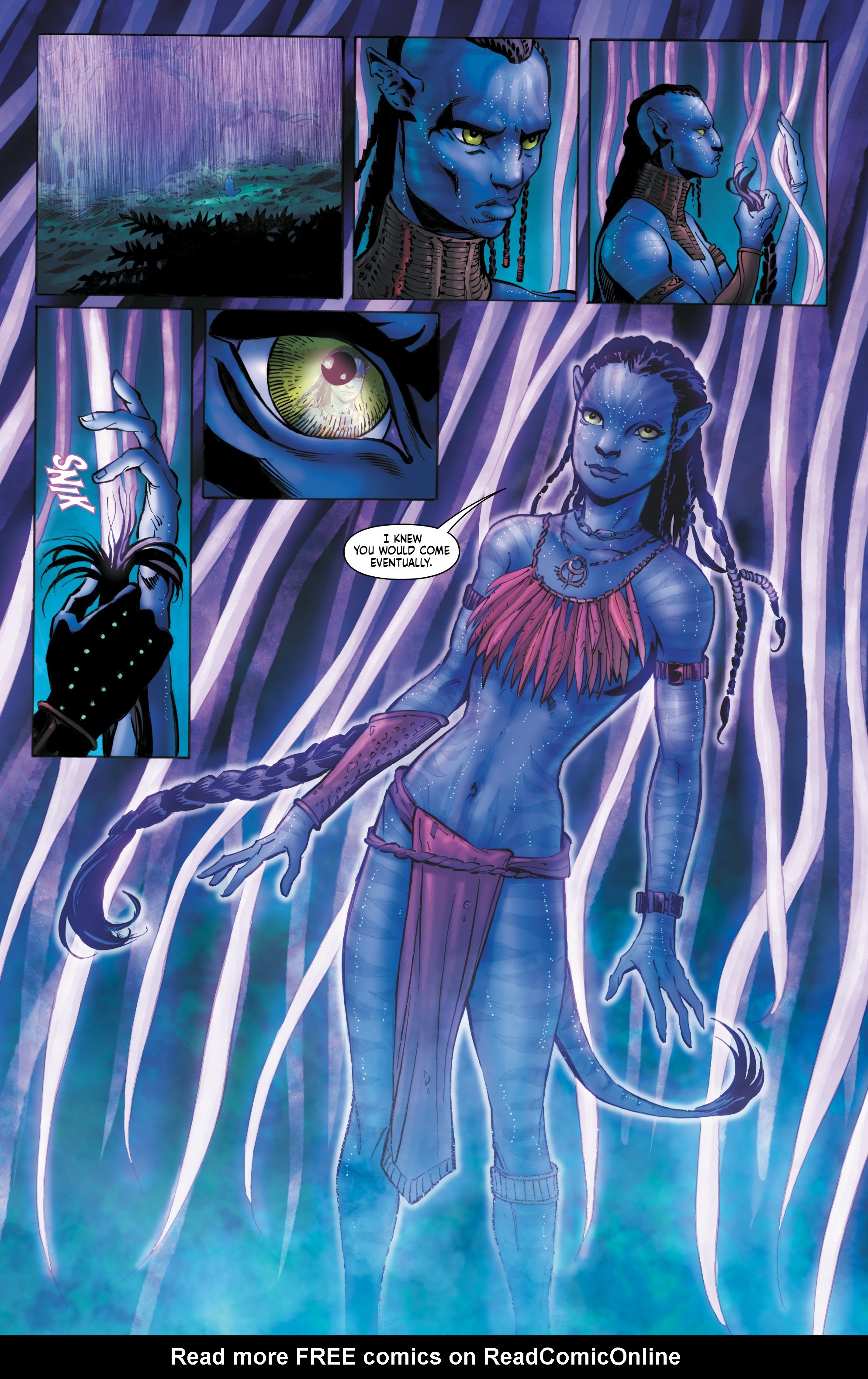 Read online Avatar: Tsu'tey's Path comic -  Issue #2 - 12