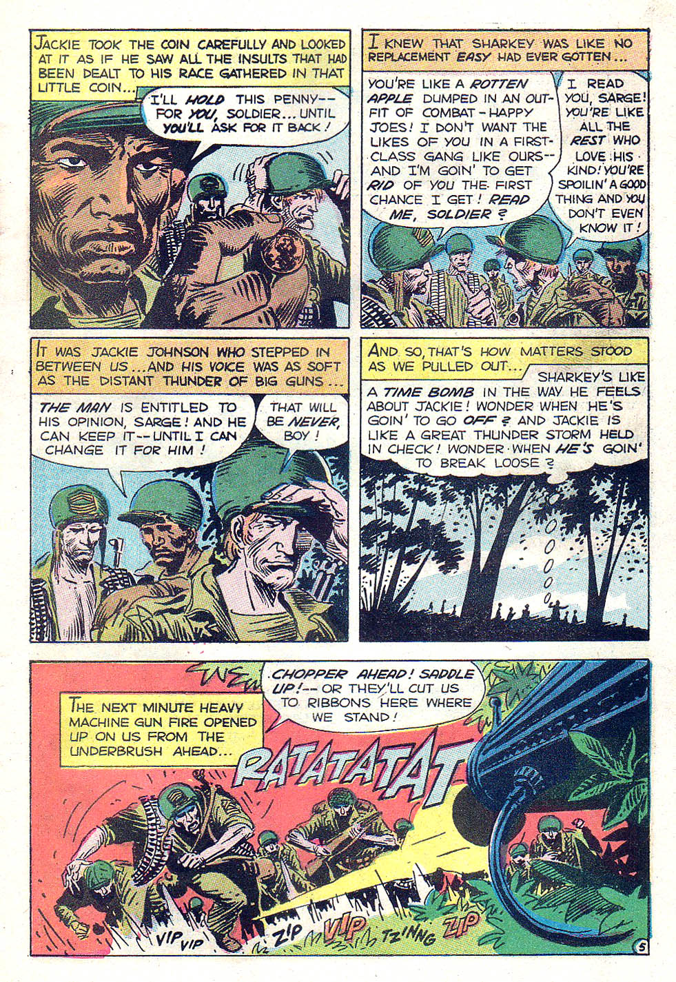 Read online Our Army at War (1952) comic -  Issue #179 - 7