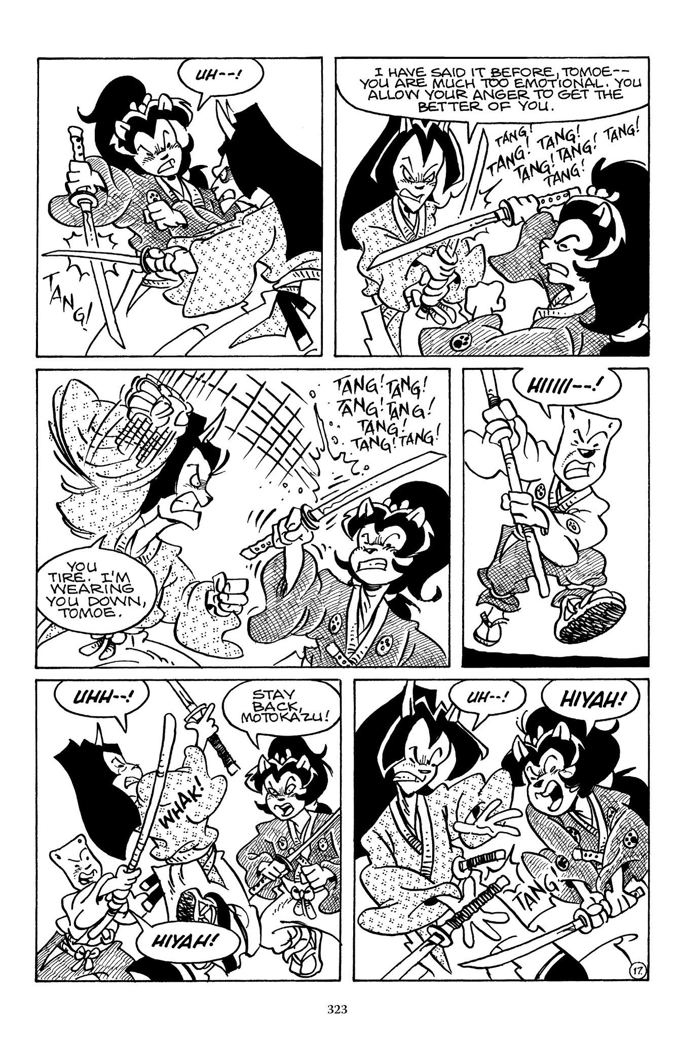Read online The Usagi Yojimbo Saga comic -  Issue # TPB 5 - 319