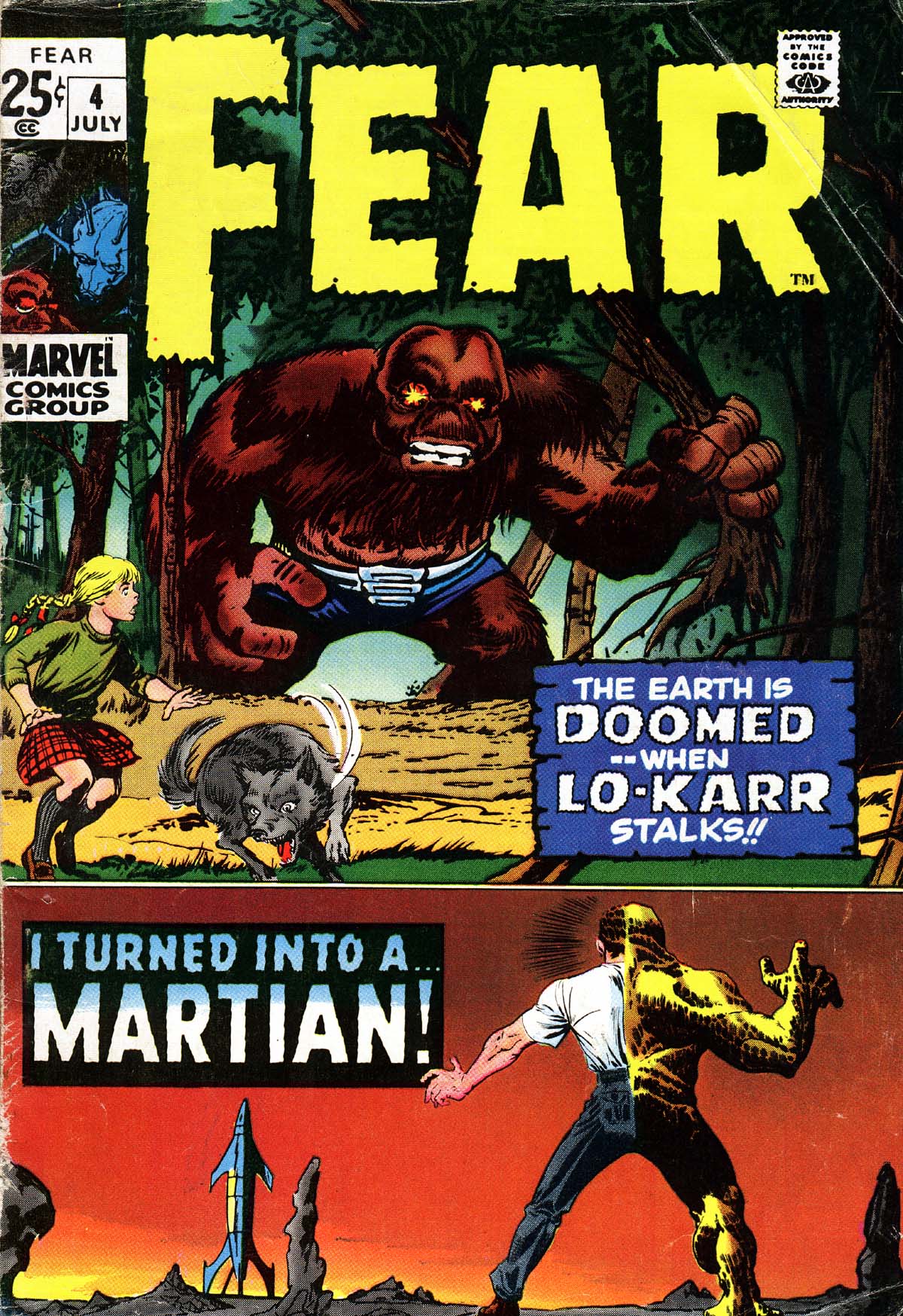 Read online Fear comic -  Issue #4 - 1