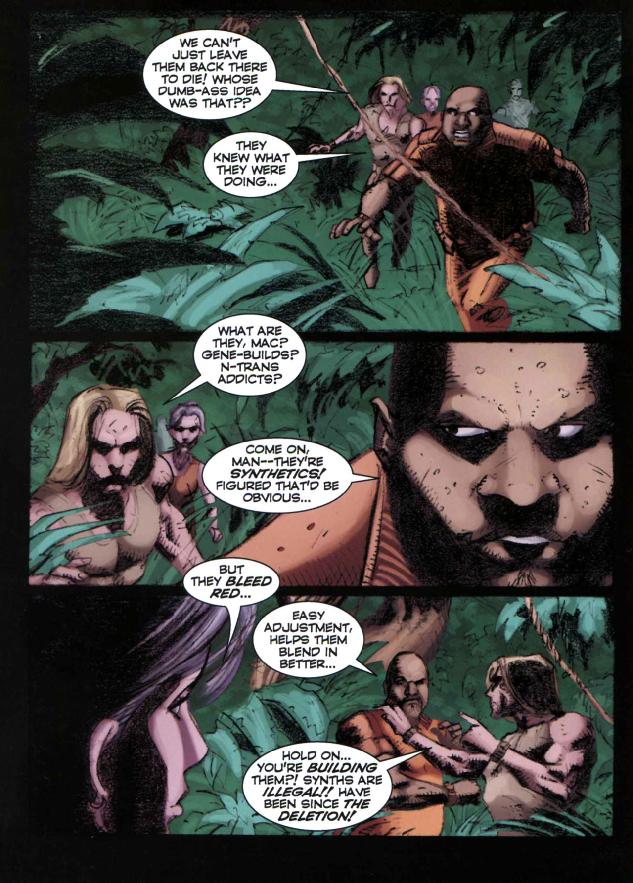 Read online Alien Vs. Predator: Civilized Beasts comic -  Issue # TPB - 55