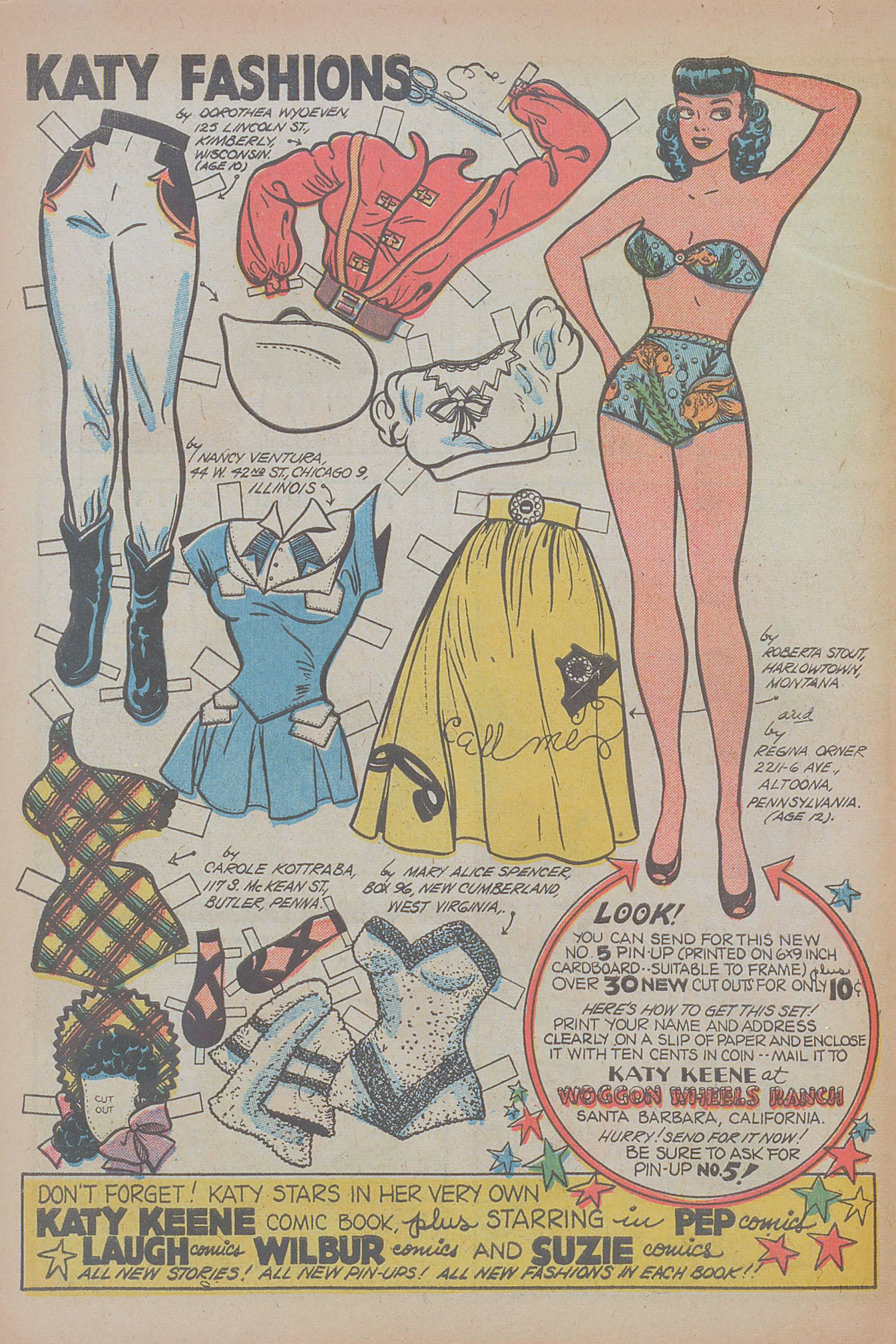 Read online Katy Keene (1949) comic -  Issue #6 - 32