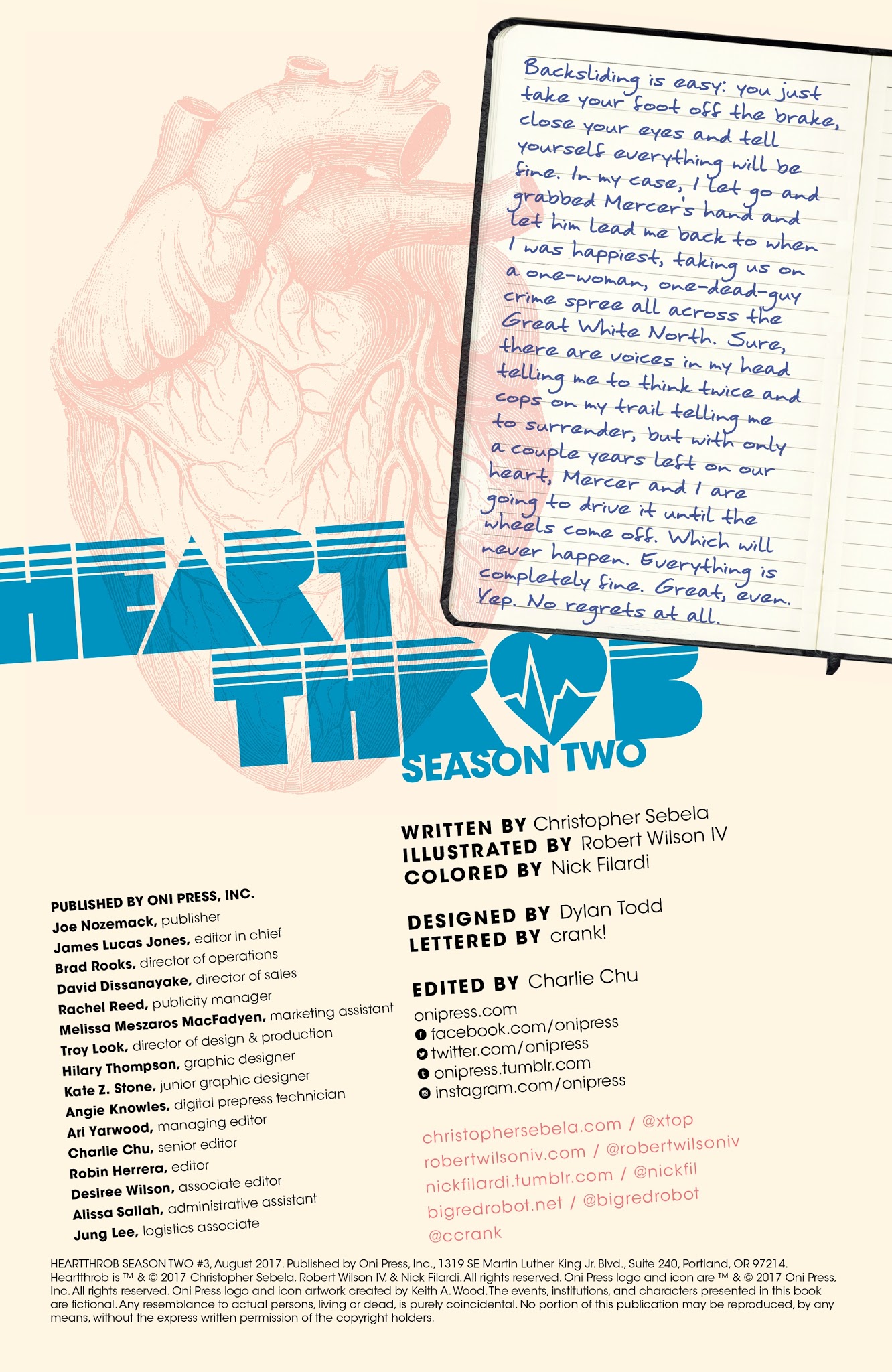 Read online Heartthrob Season Two comic -  Issue #3 - 2