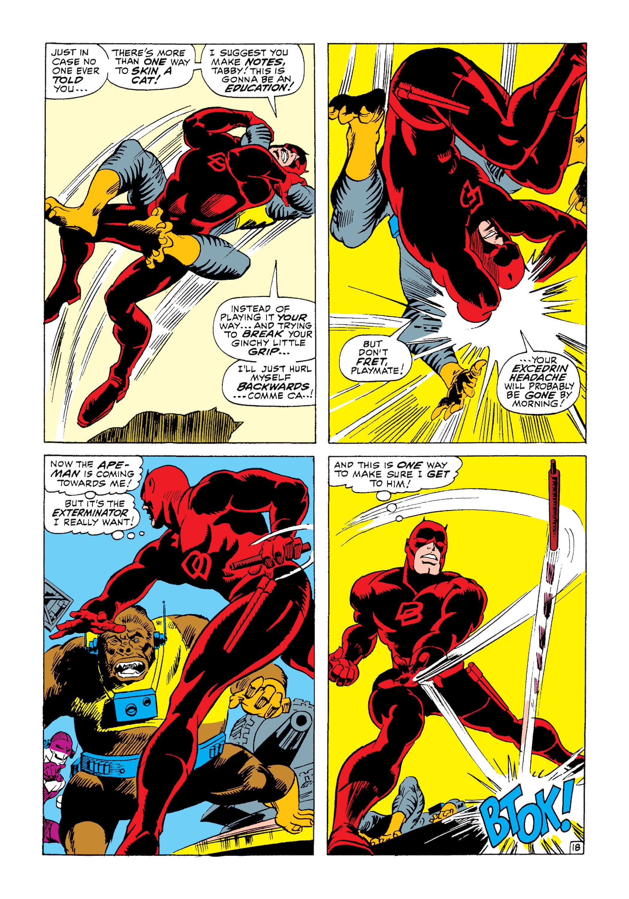 Read online Marvel Masterworks: Daredevil comic -  Issue # TPB 4 (Part 2) - 113