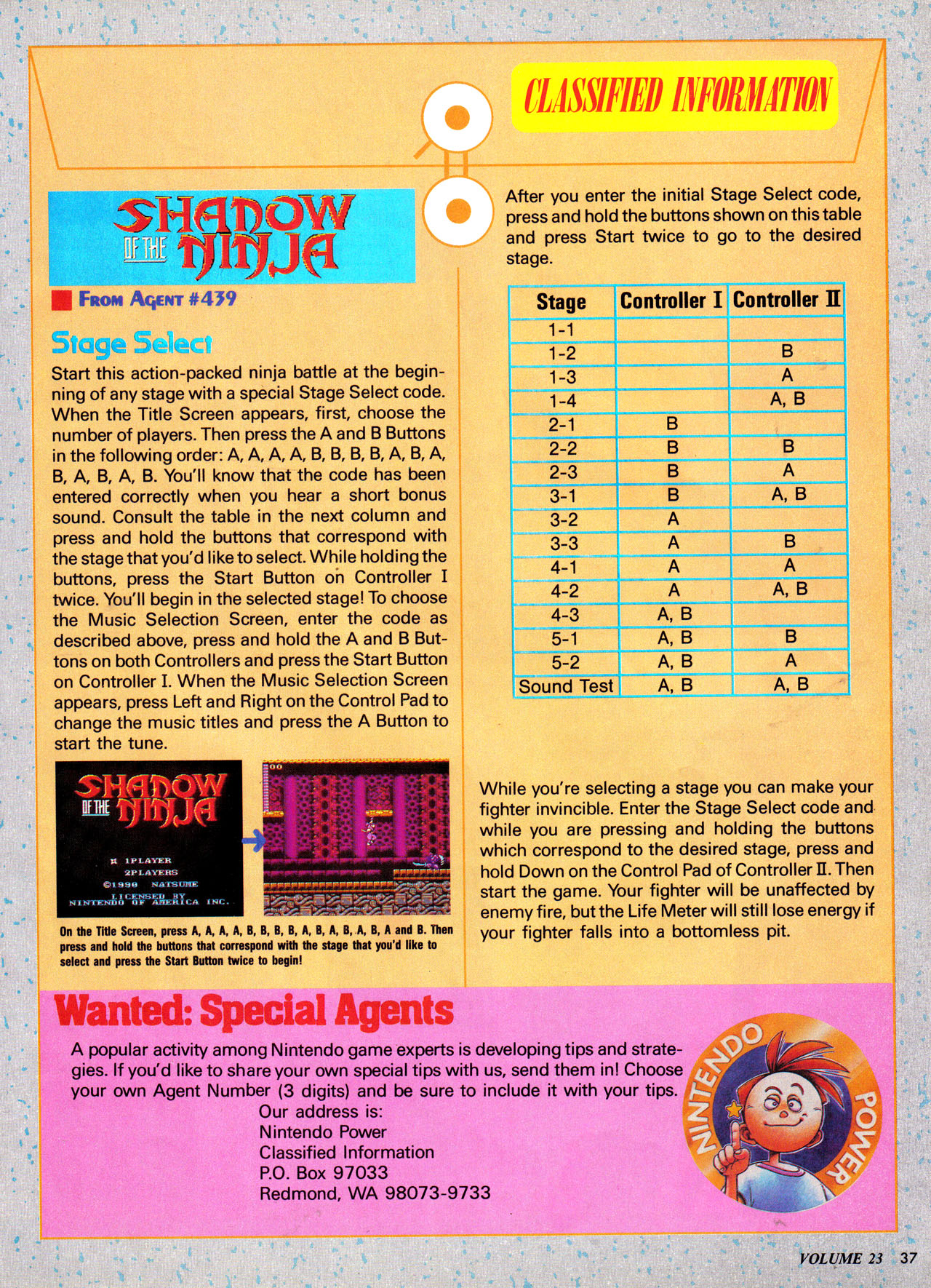 Read online Nintendo Power comic -  Issue #23 - 38