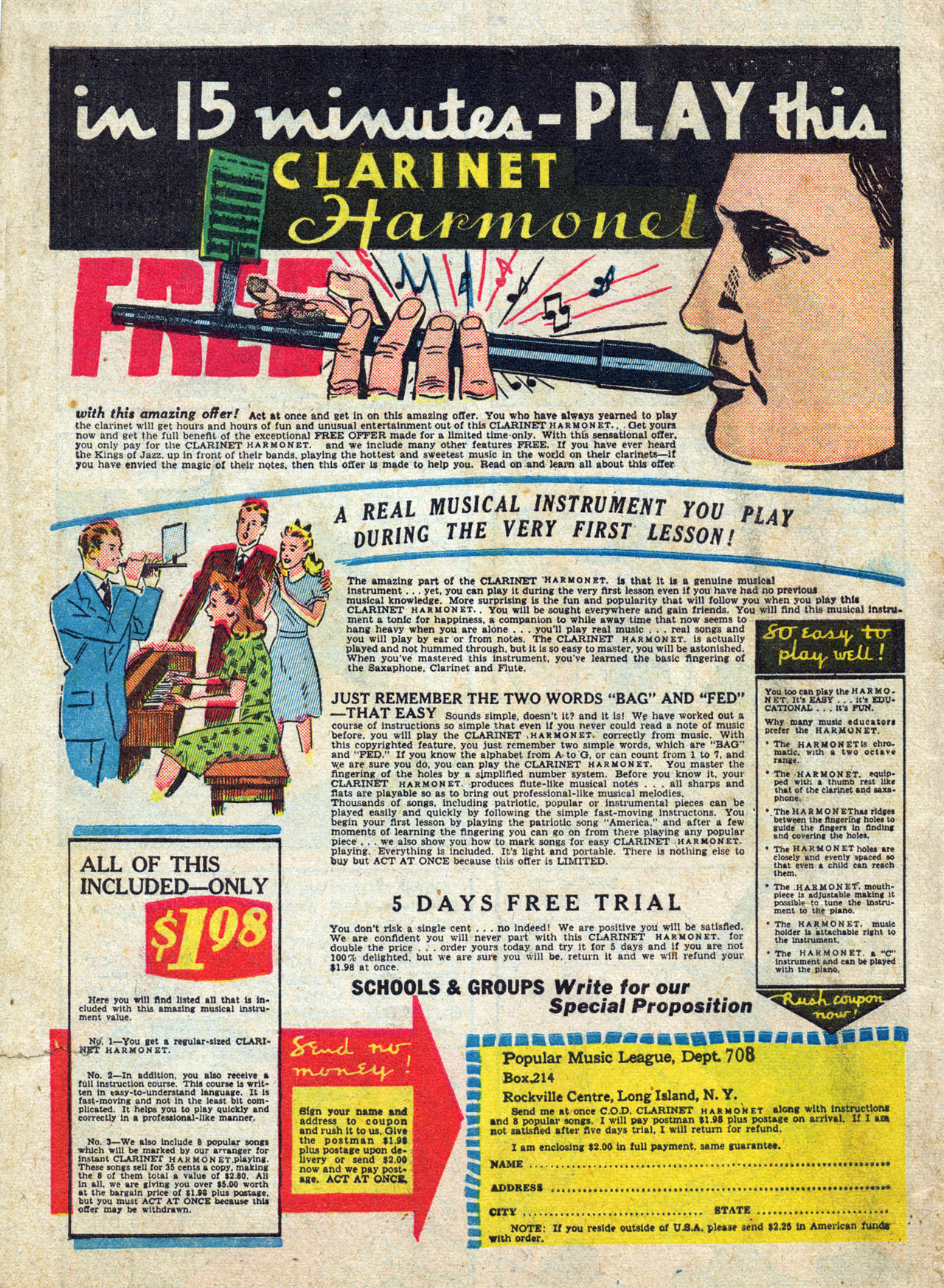 Read online Comedy Comics (1942) comic -  Issue #24 - 49